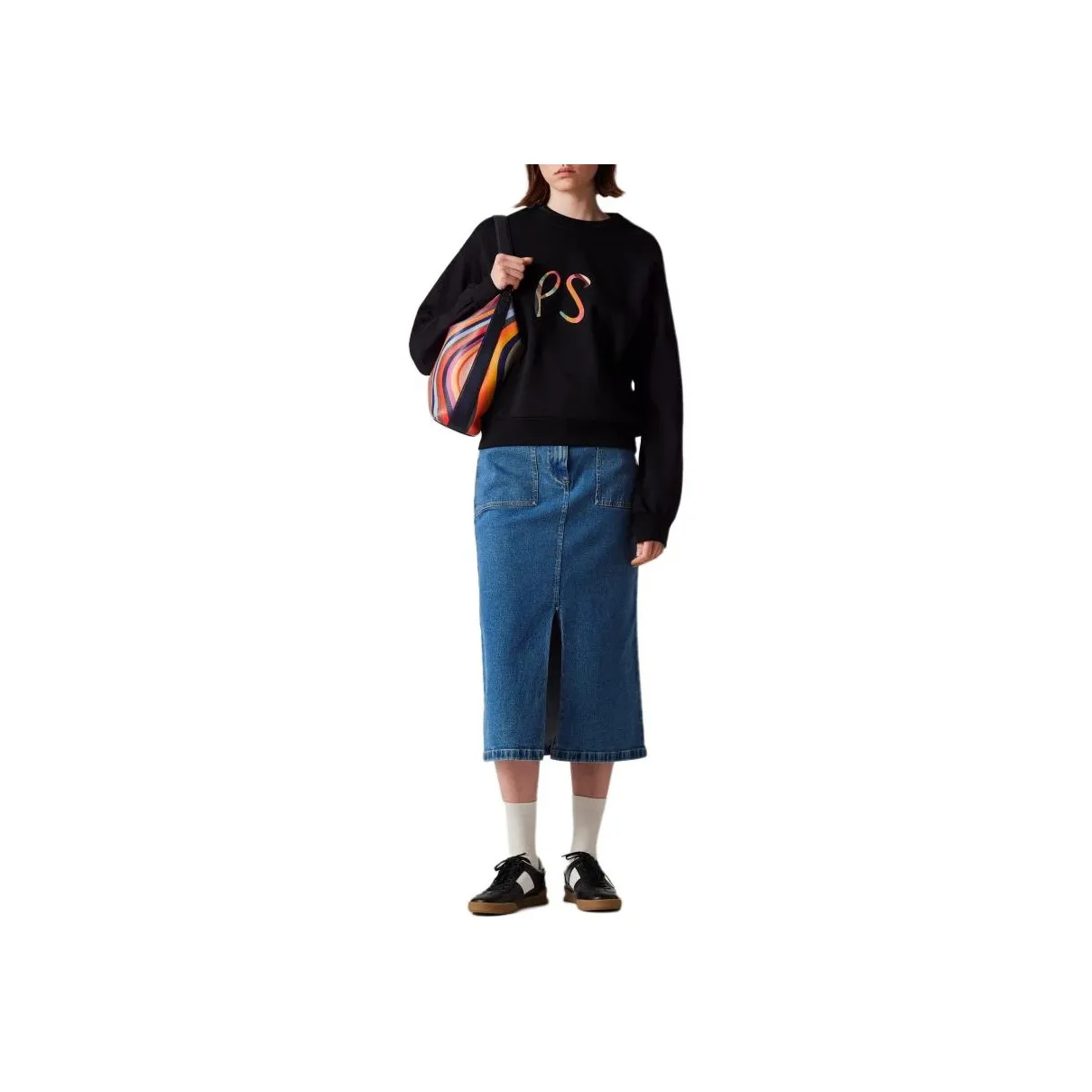 Ps Paul Smith Swirl Logo Sweatshirt