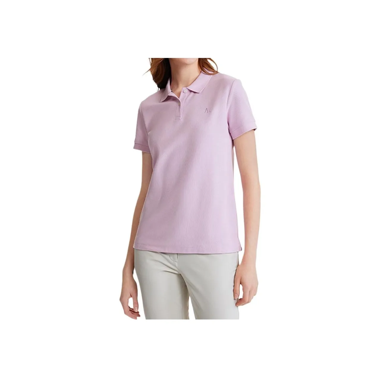 AIGLE Polo Shirt Women's Aromatic Light Pink