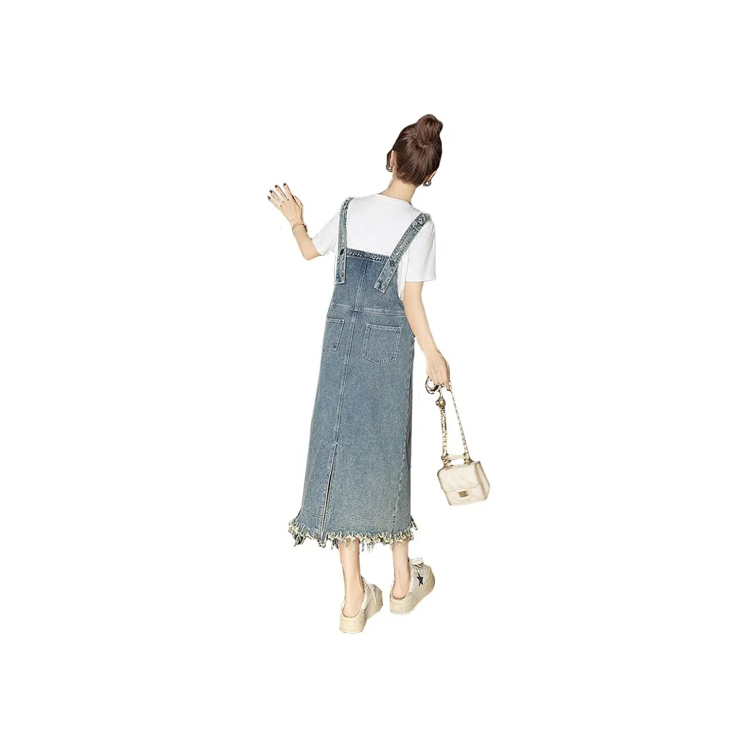 Cypress House Slip Dress Women's Vintage Light Blue