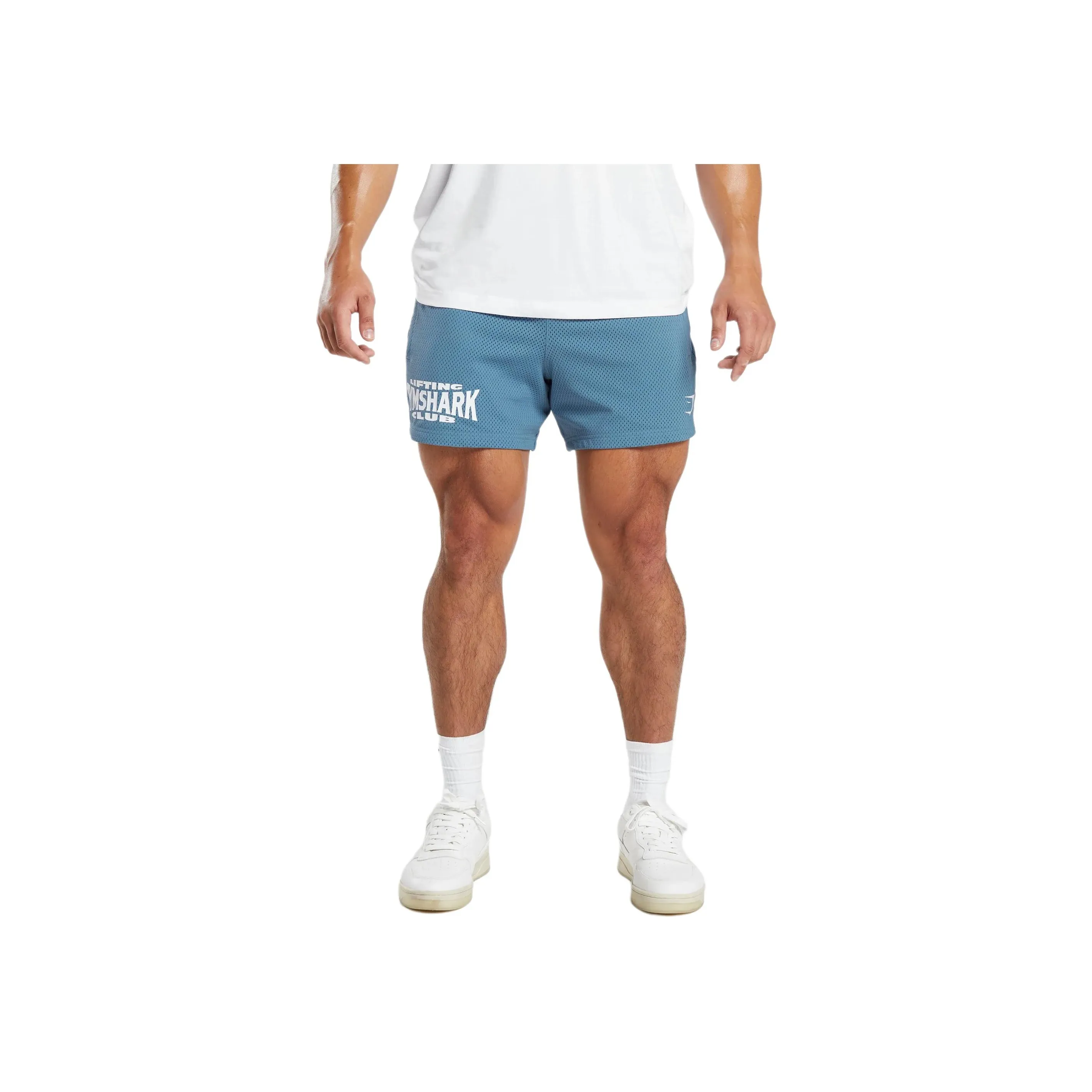 GYMSHARK FW24 Спортивные шорты Мужские Бирюзовые