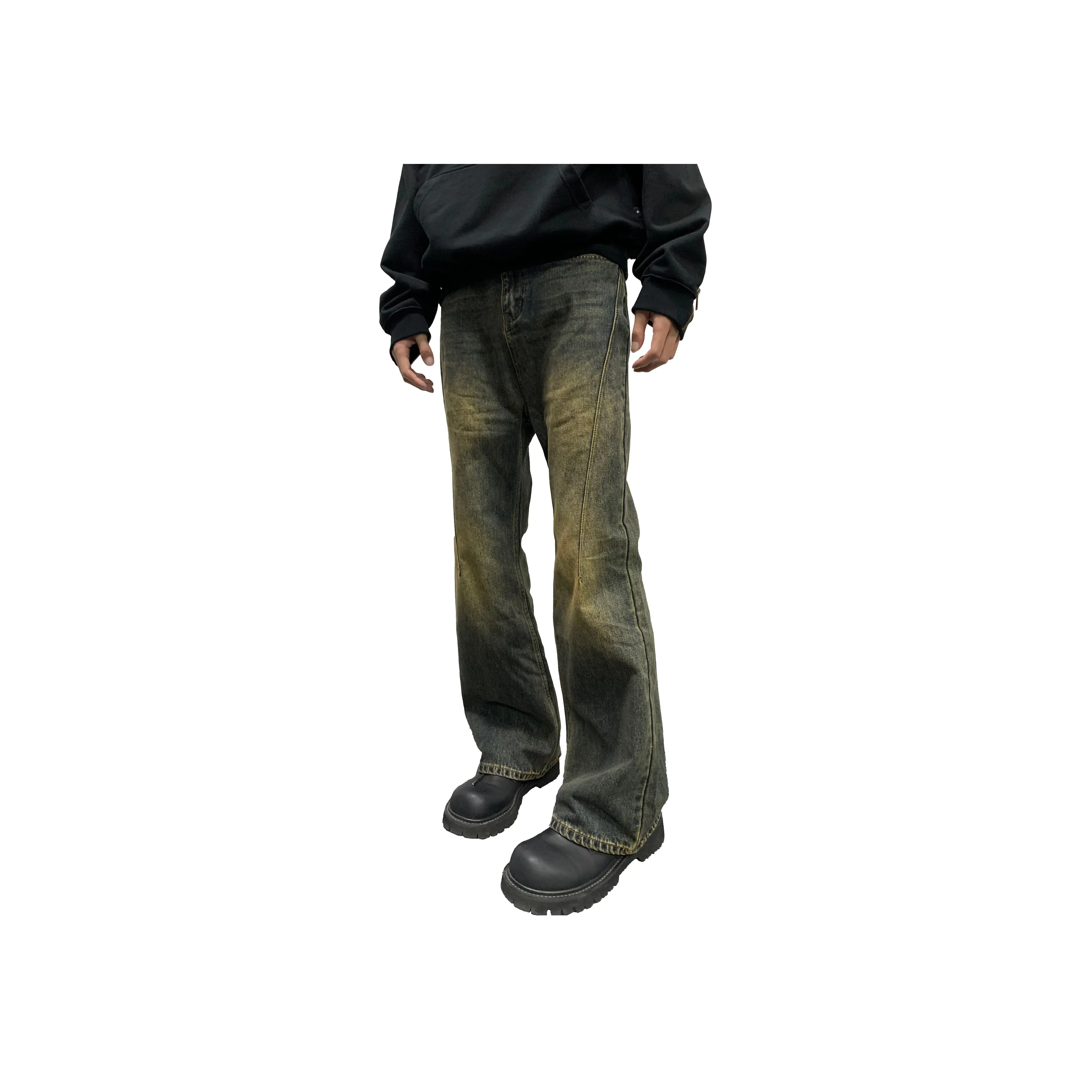 KREATE DENIM Washing Process Series Jeans Unisex Blue