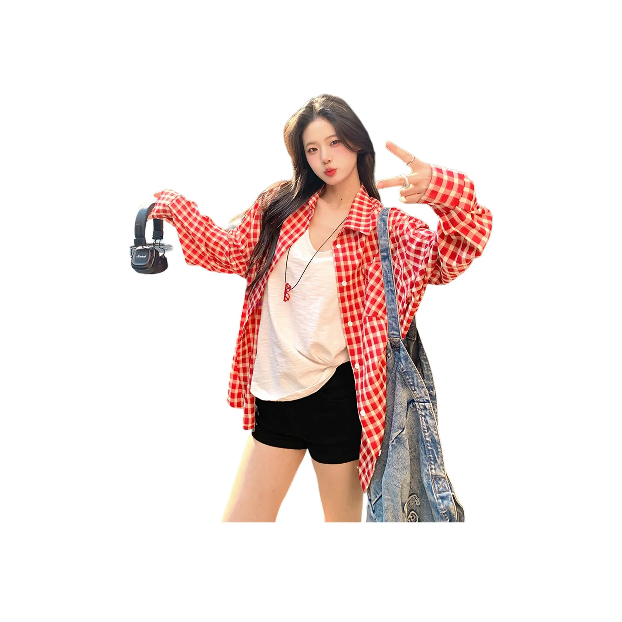 Pirkadat Red Women's Shirts Pirkadat Красный Женские Рубашки