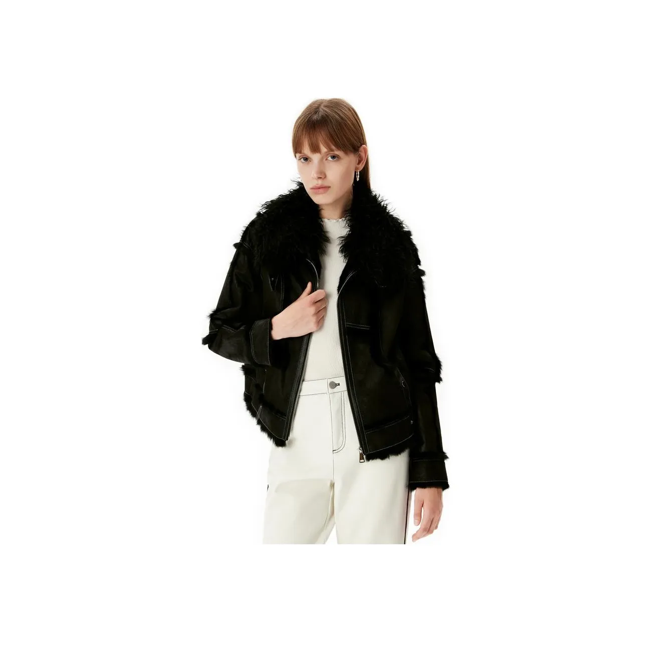 XII BASKET Jackets Coats Women's Black