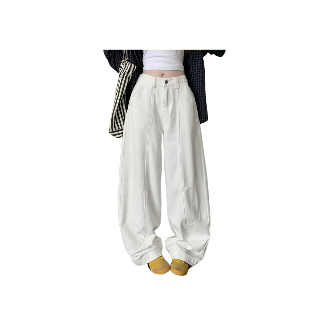 BVODE Белый Женские Джинсы