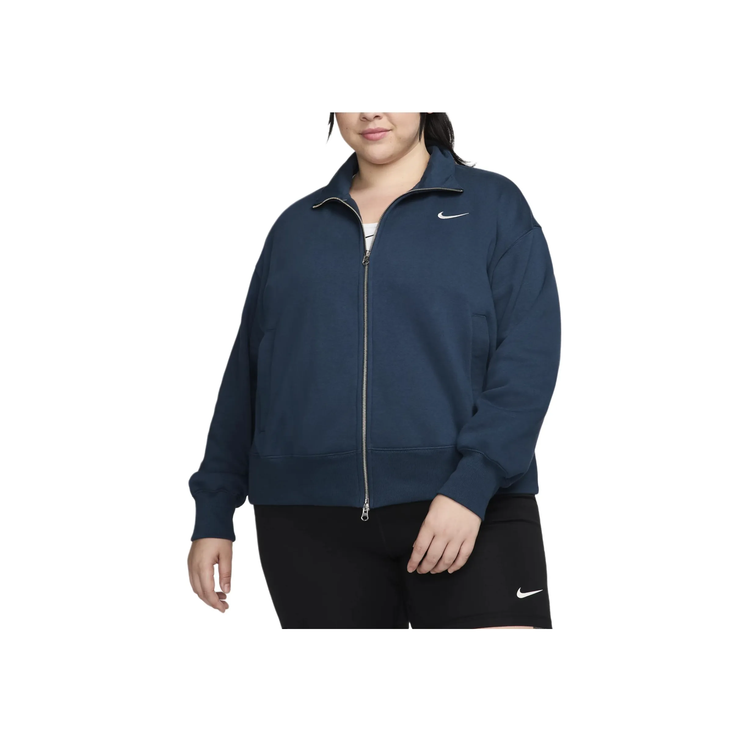 Nike Sportswear Phoenix Fleece Women's Oversized Track Jacket Plus Size