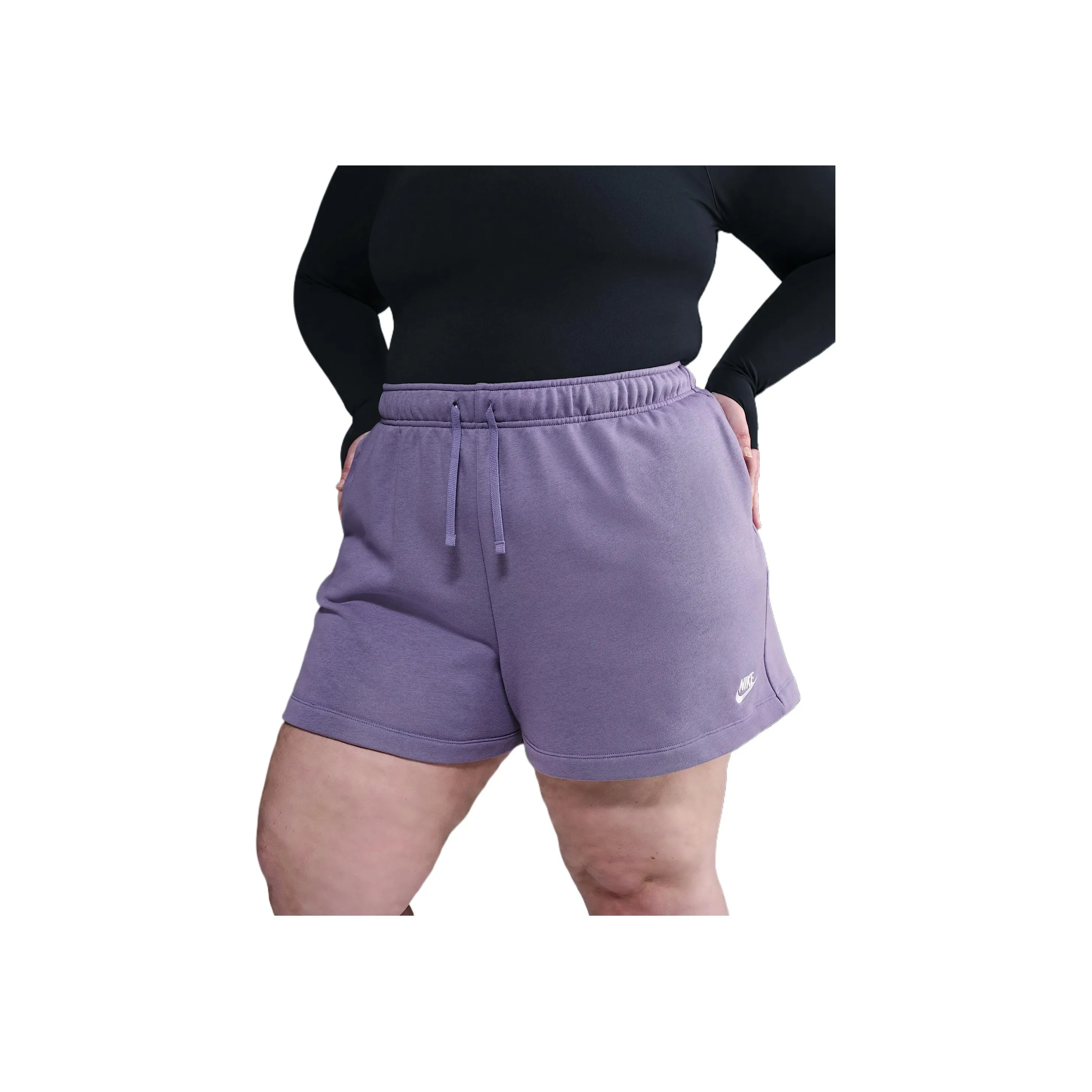 Nike Sportswear Club Sports Shorts Women's Amethyst/White