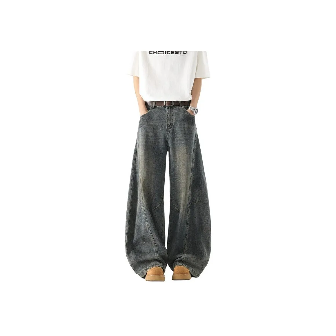 ROOMBOSE Jeans Unisex Blue