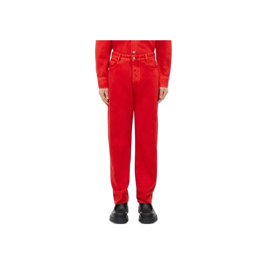 Bottega Veneta SS24 Jeans Men's Dark Red