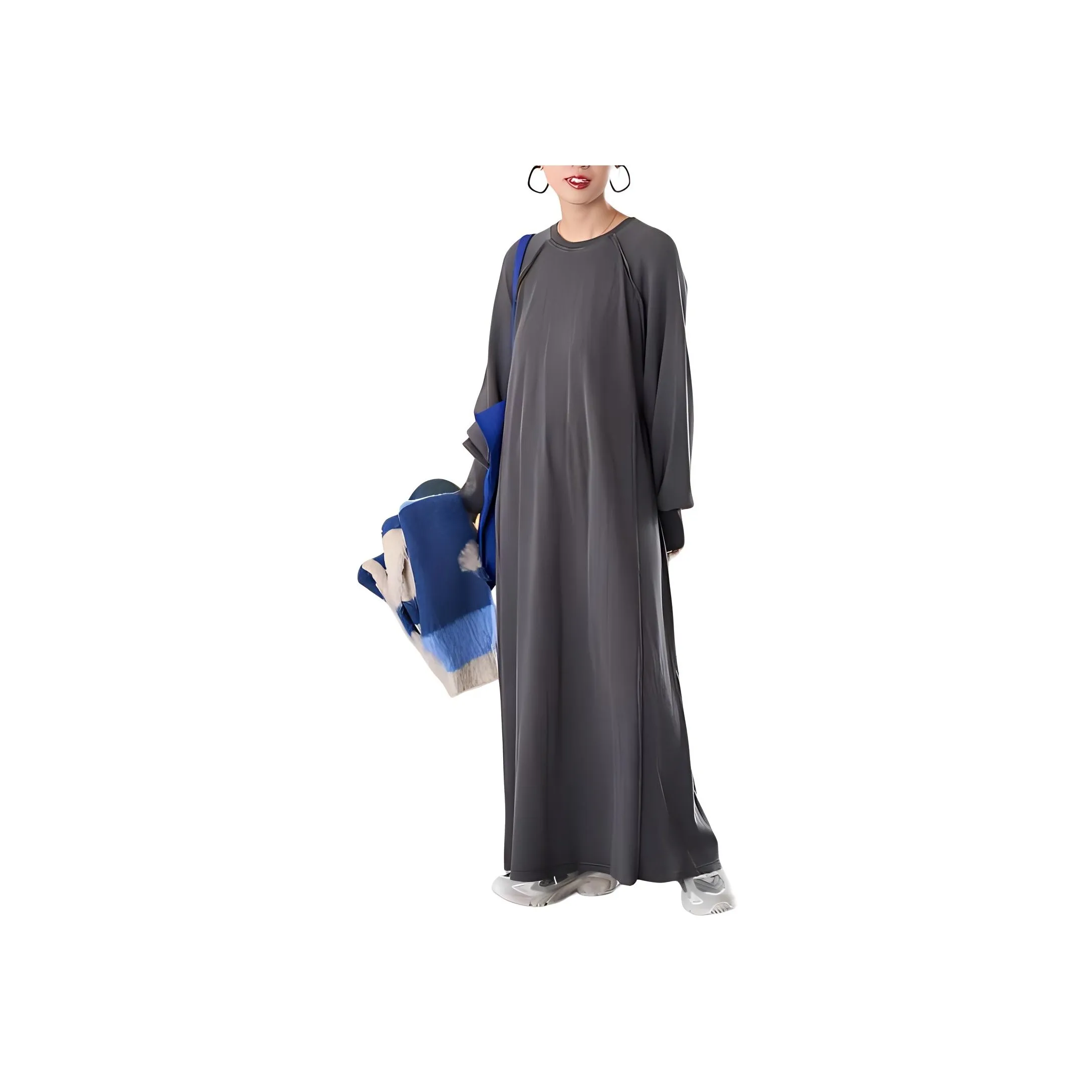 FREAK'S STORE Long Sleeved Dress Women's Dark Gray