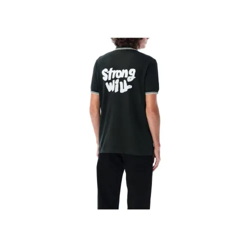 COMME DES GARCONS SHIRT Зеленый Мужское Поло