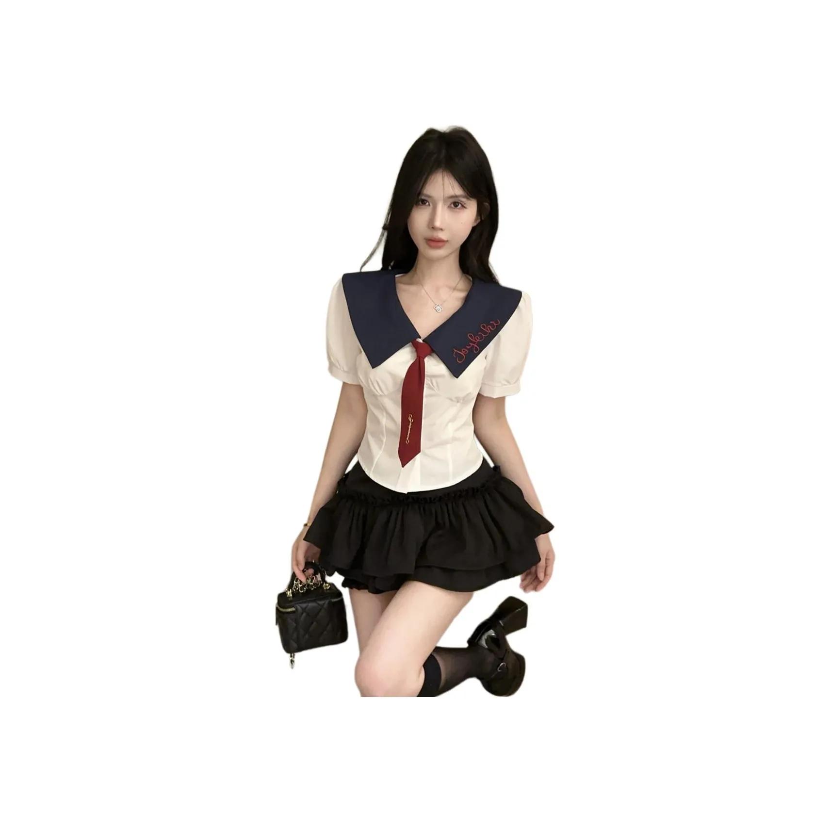 XIANSINIAO Two Piece Skirt Sets Women's Image Color