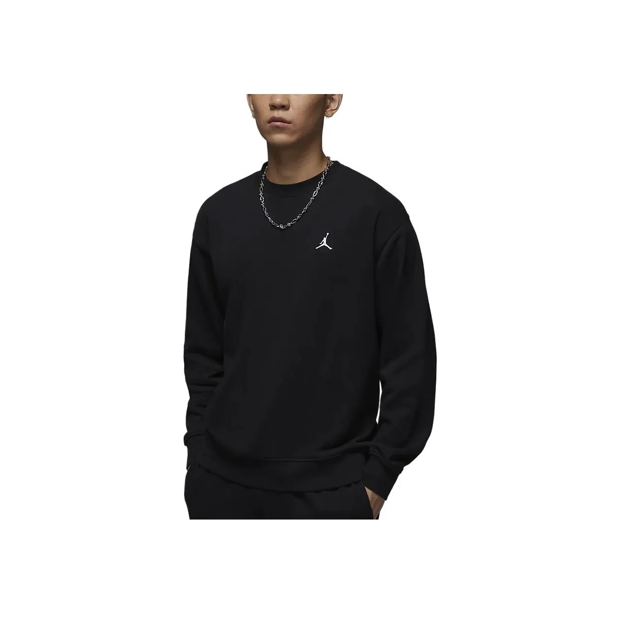 Jordan Brooklyn Fleece Sweatshirt Men's Black