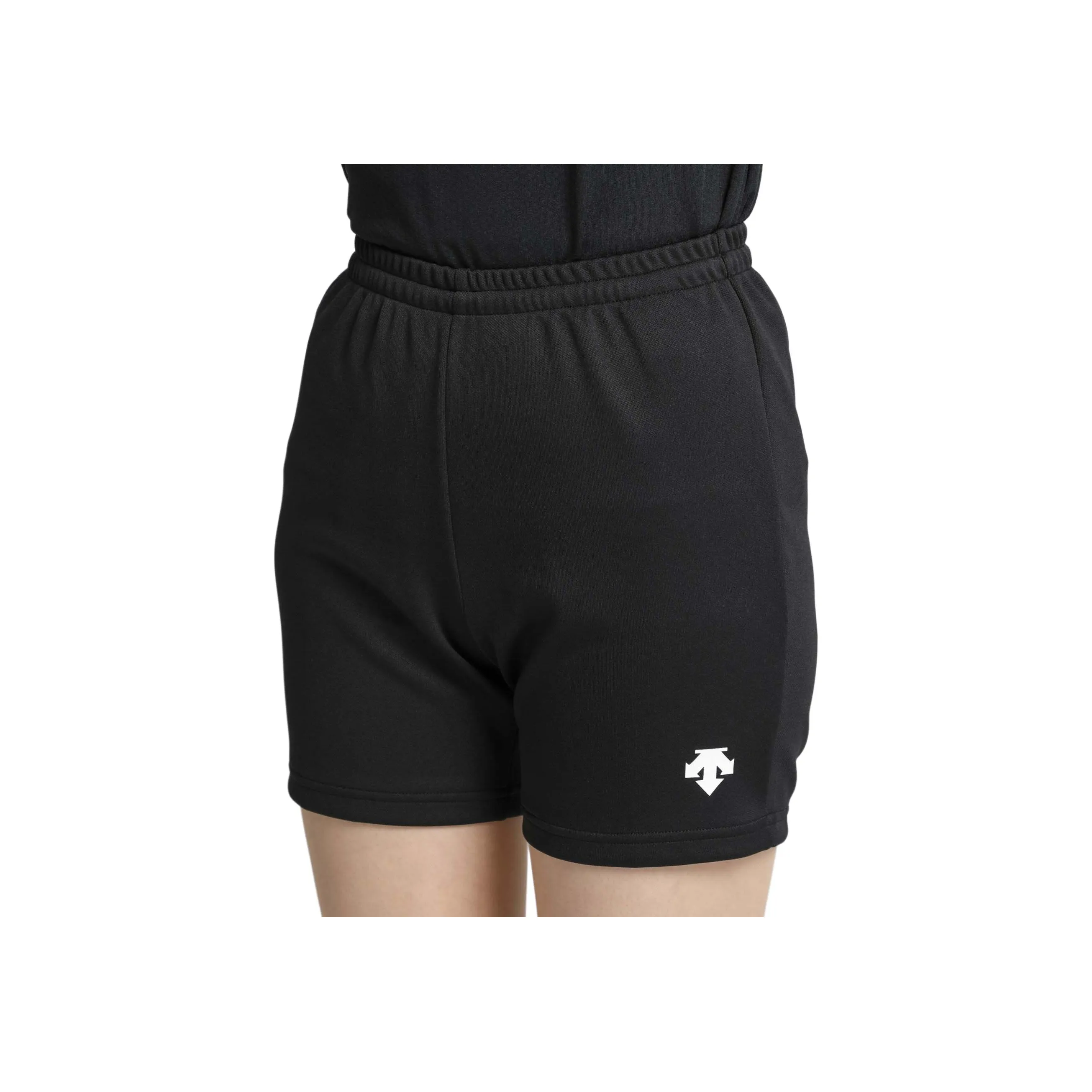 DESCENTE Повседневные шорты женские черные