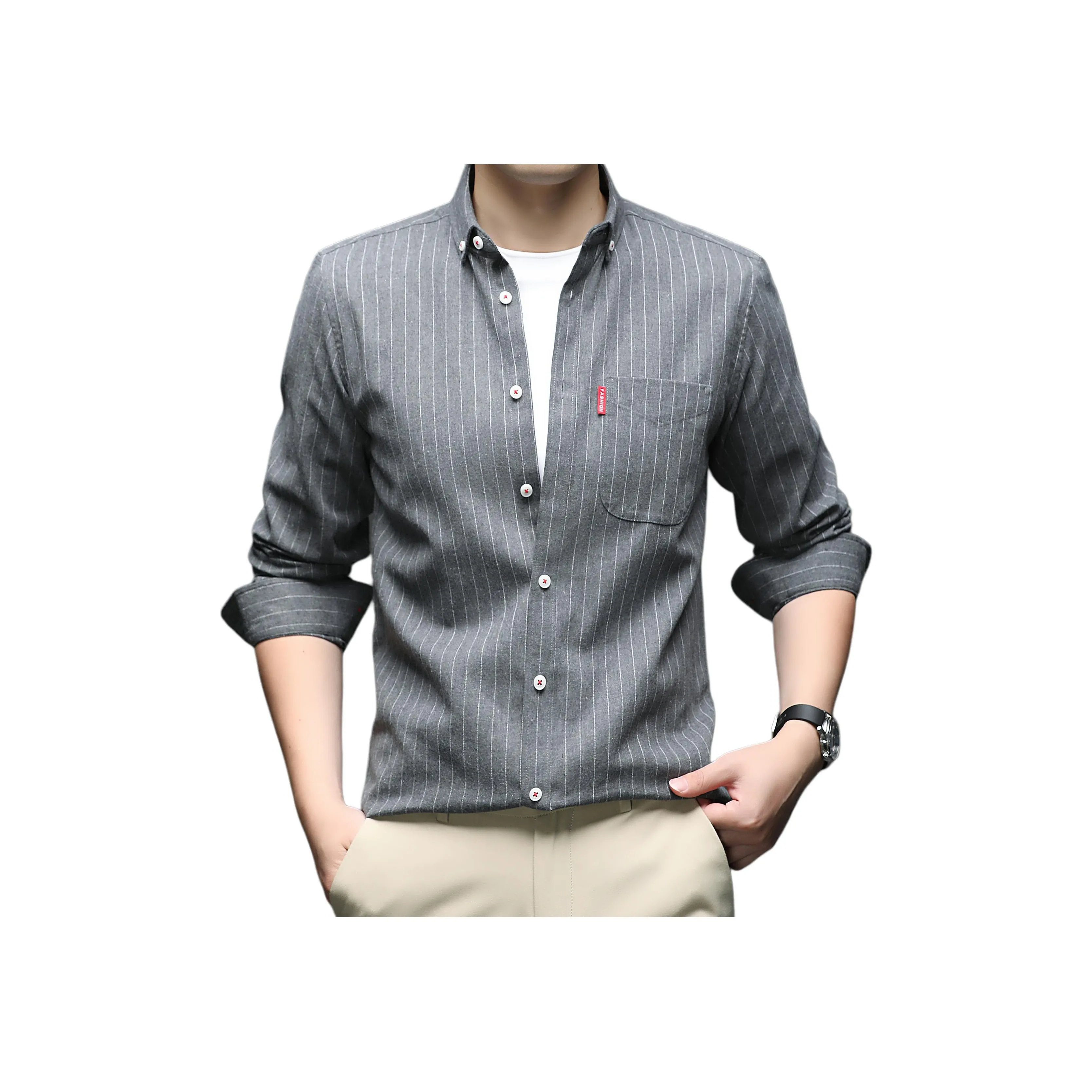 Square Man Also Stands Tall Рубашка Мужская