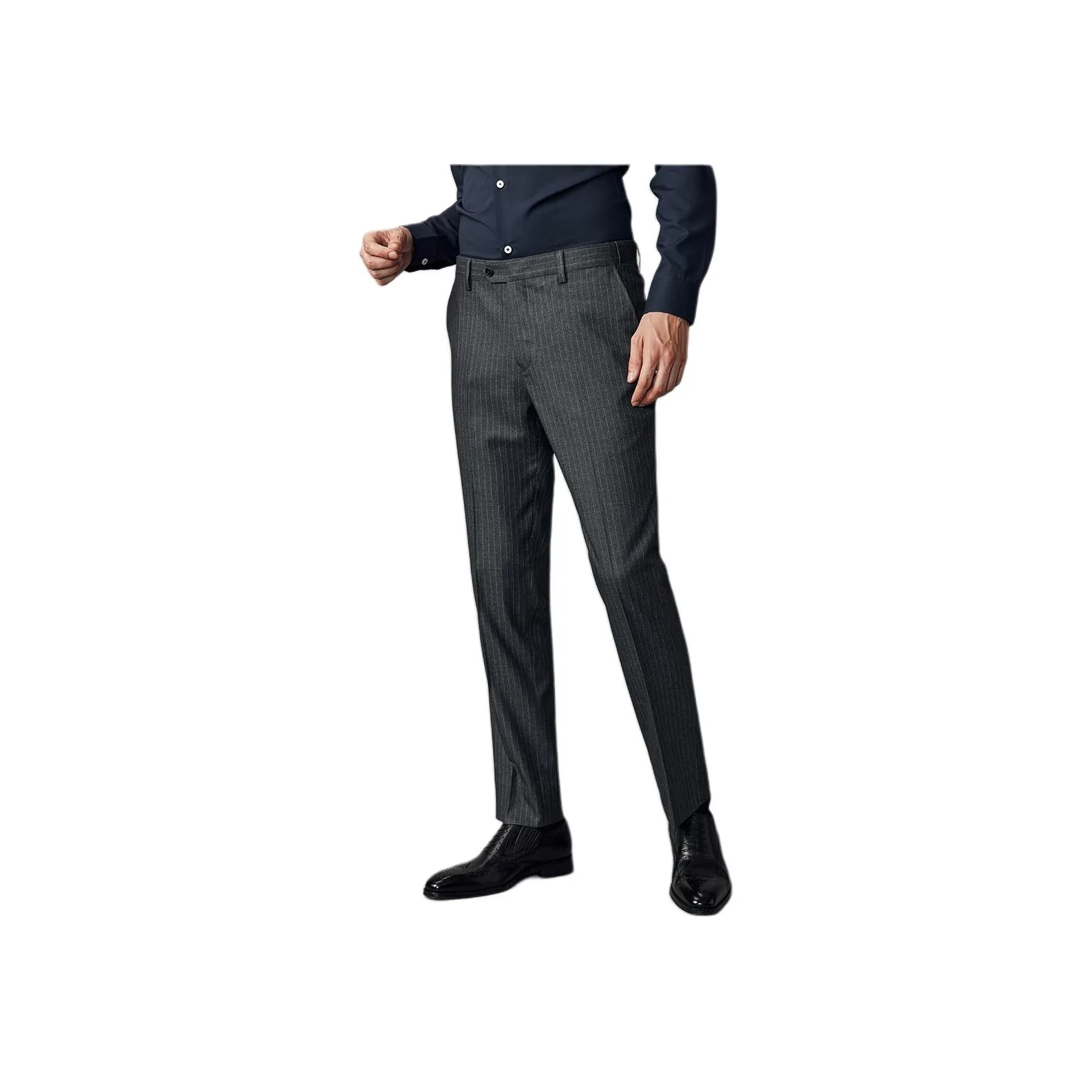 BUSYCON SUMMER STRIPES Мужская Формальная Одежда Один Костюм Черный