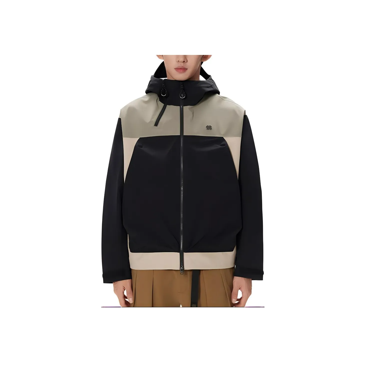 KOLON SPORT Camping Outdoor Hiking Waterproof, Windproof, Breathable, And Abrasion Resistant Windbreaker Jacket Unisex