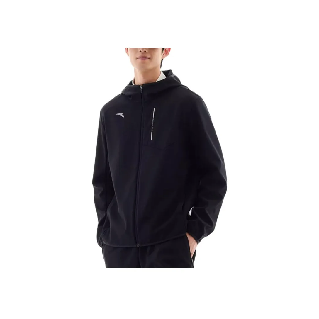 Anta Variety Training Collection Trench Coat Men's Basic Black