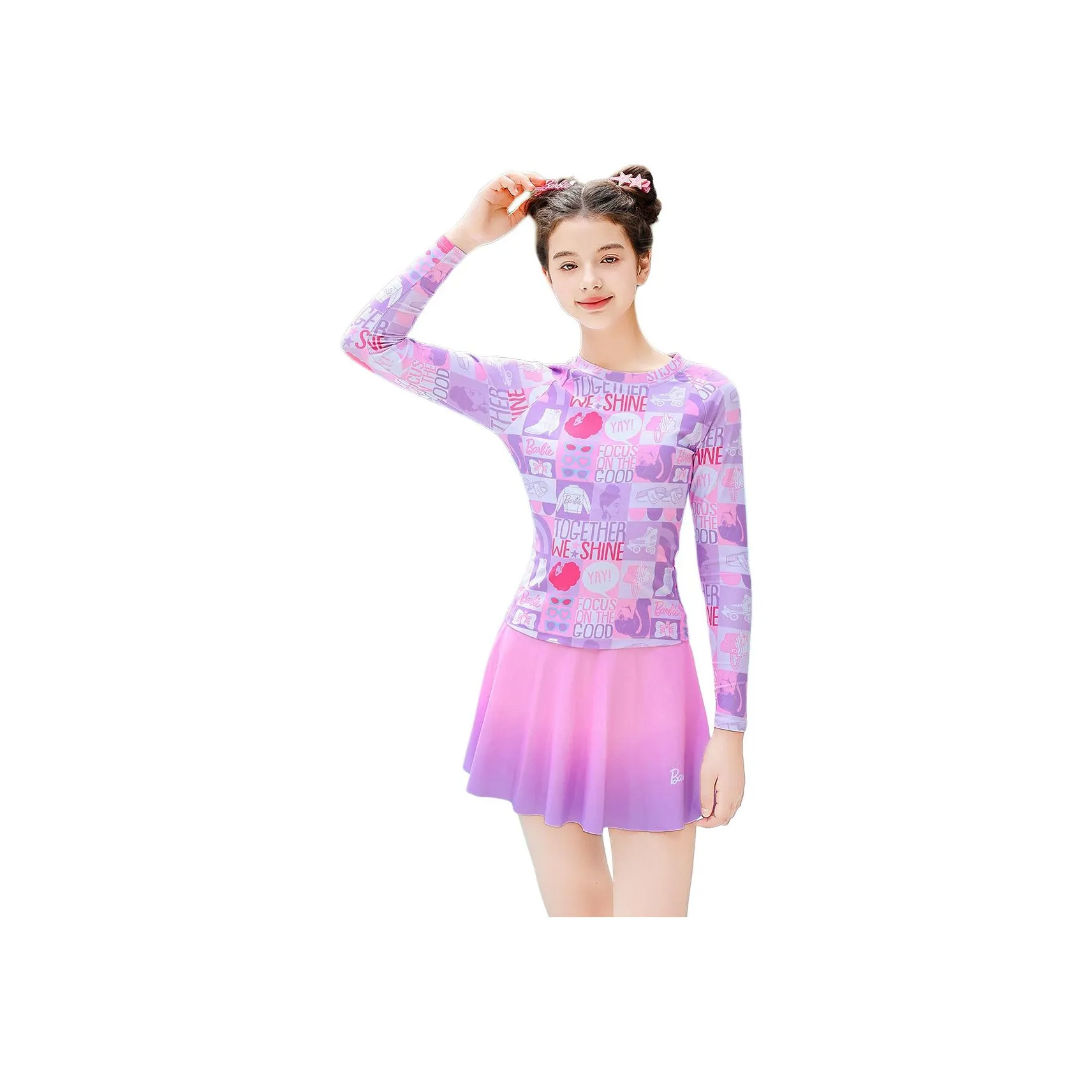 Барби Двухкомпонентный Купальник Женский