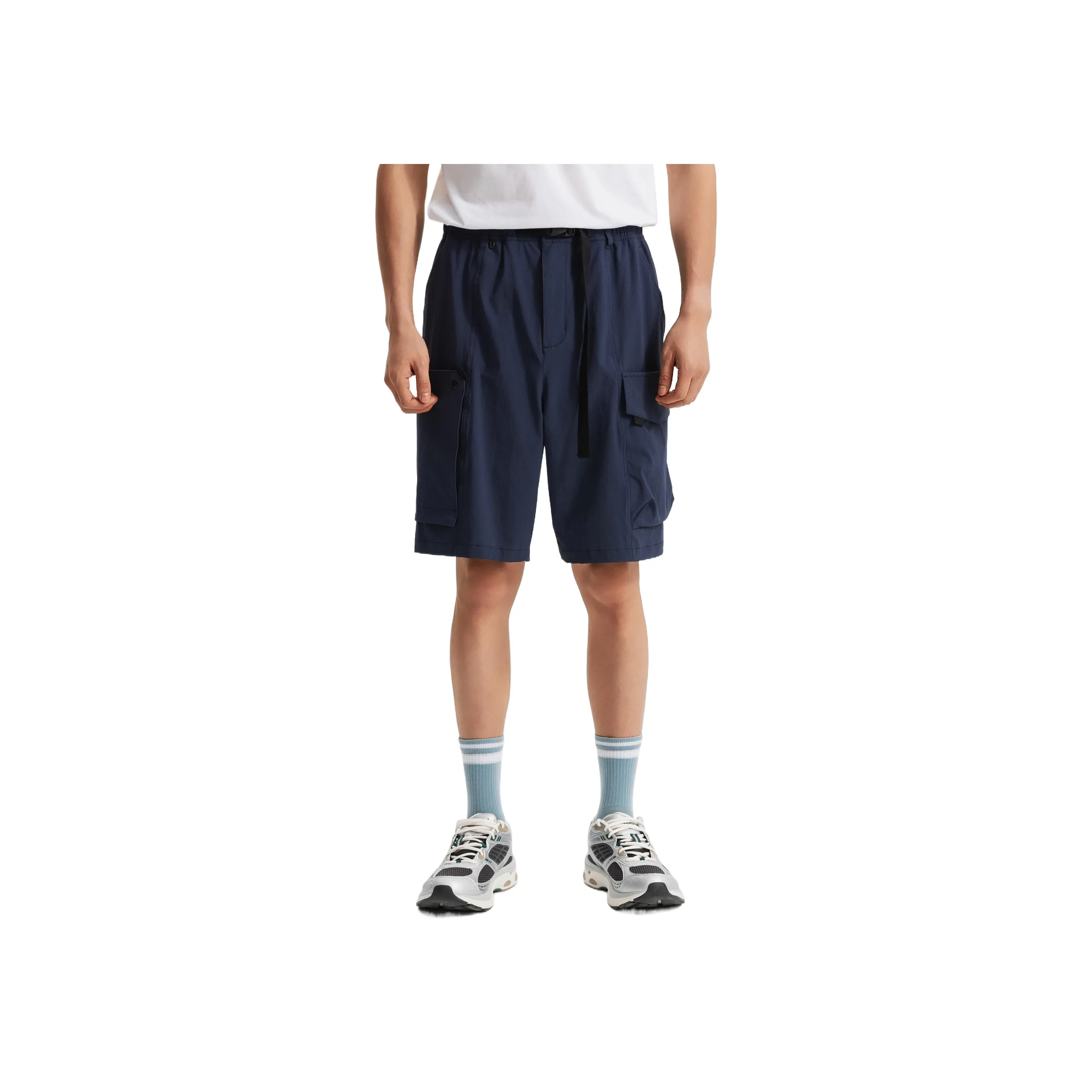 DECATHLON Cargo Shorts Men's Blue Black