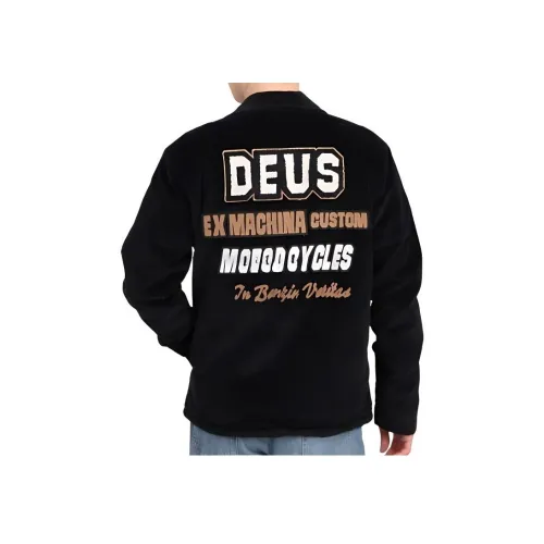 Deus Ex Machina Черная Мужская Куртка