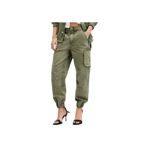 ALLSAINTS Зеленые Женские Брюки Карго