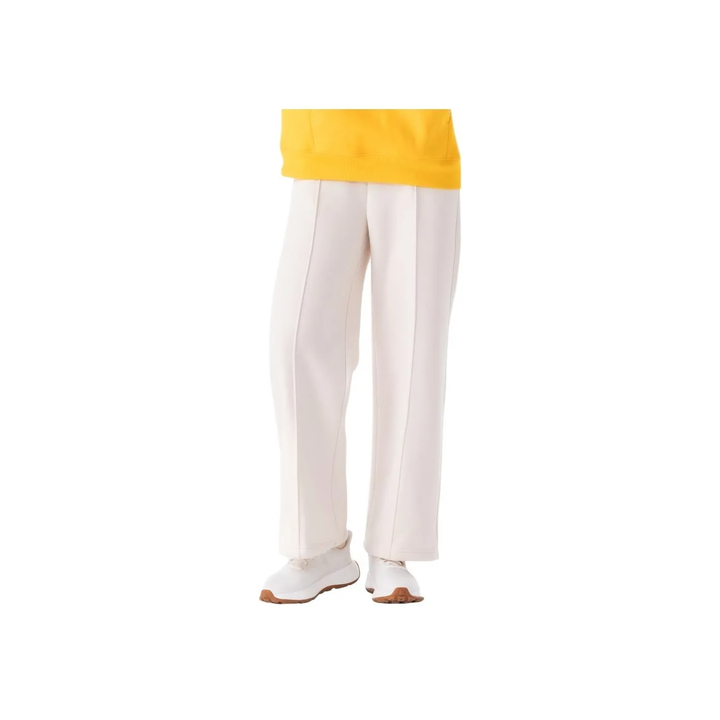 DECATHLON DOMYOS Sports Pants Women's Cream Beige