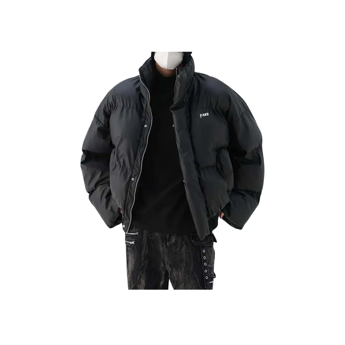 FAKE VINTAGE Пуховая куртка Унисекс