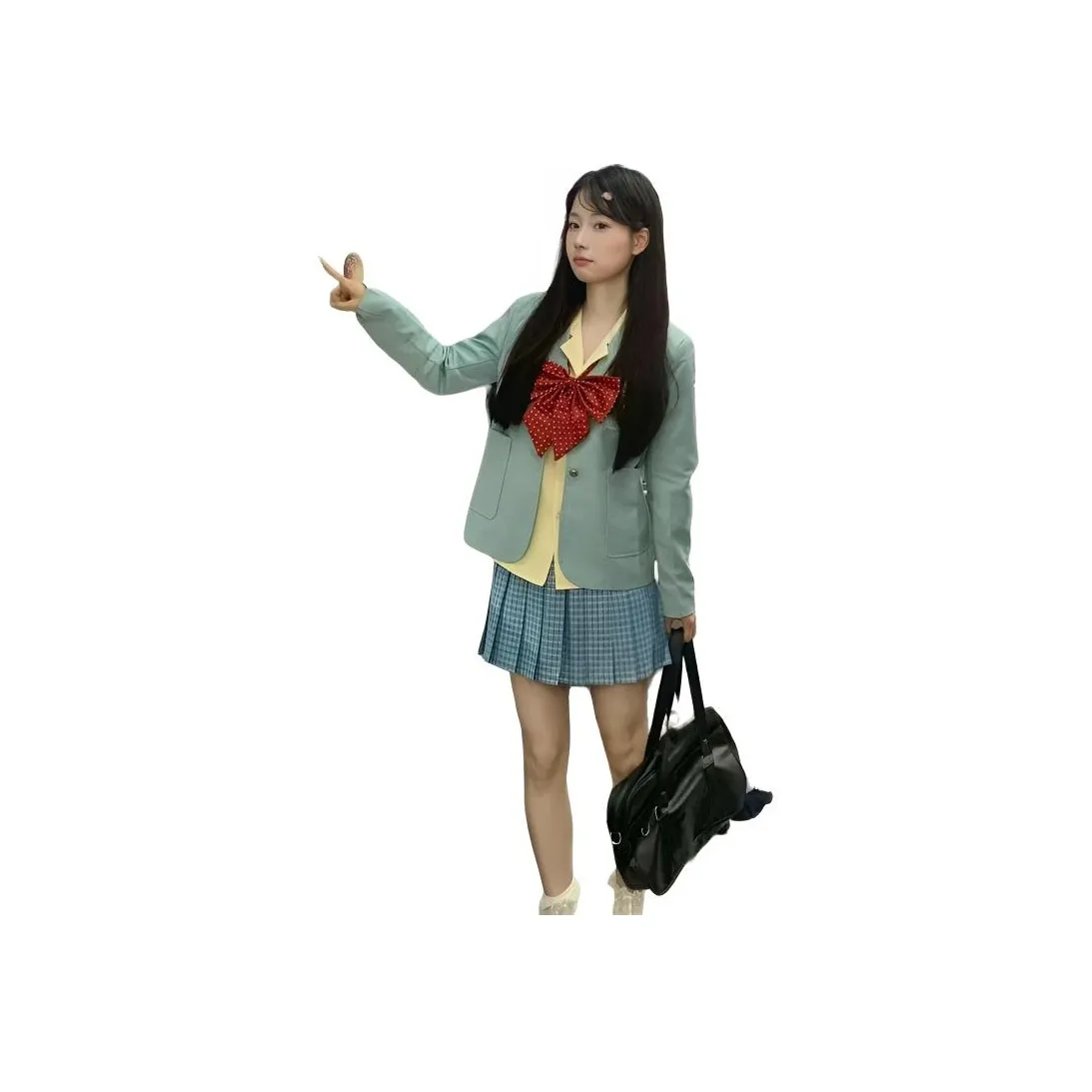 HTHK Мятно-зеленый Женские Комплекты с юбкой