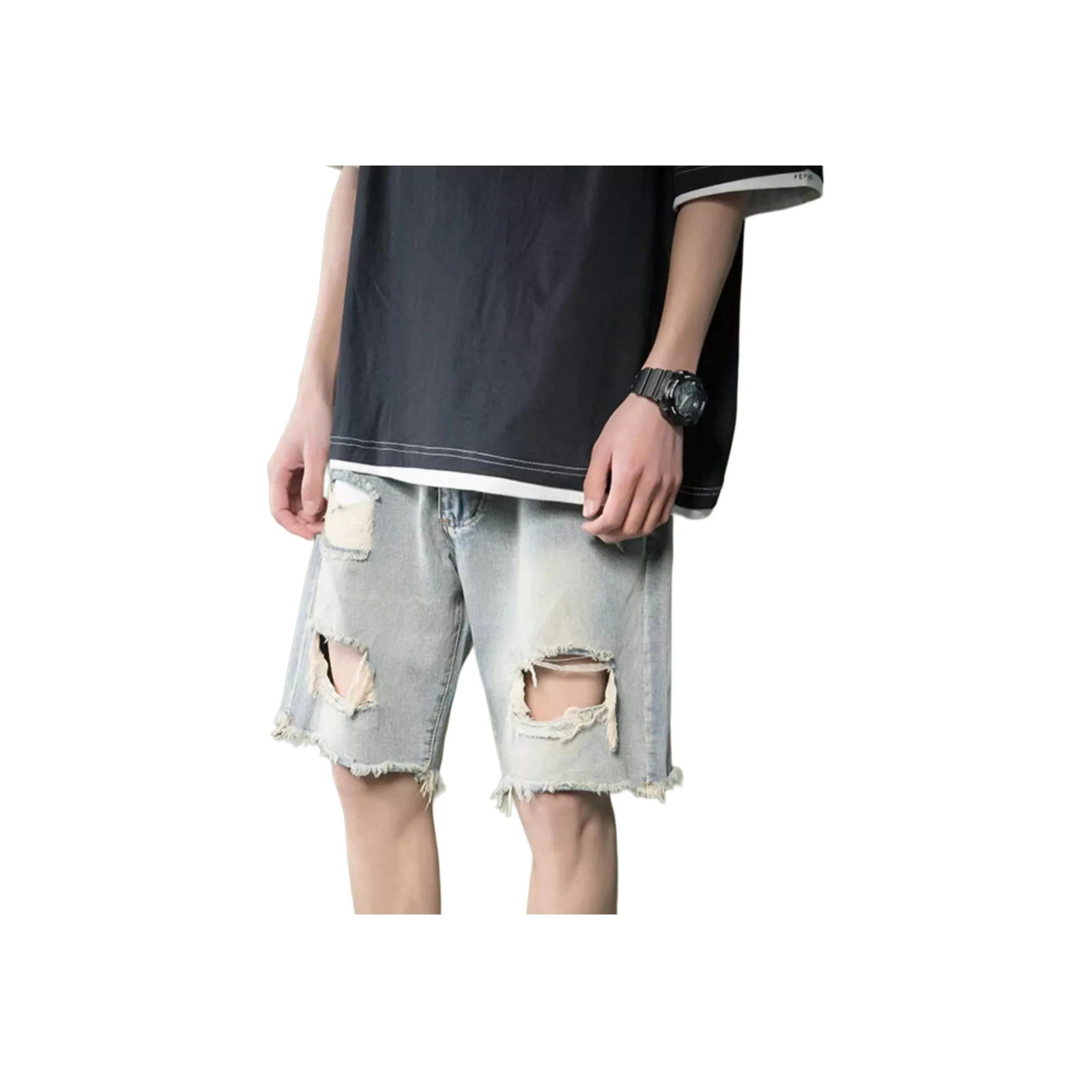 MORii Унисекс Джинсовые Шорты