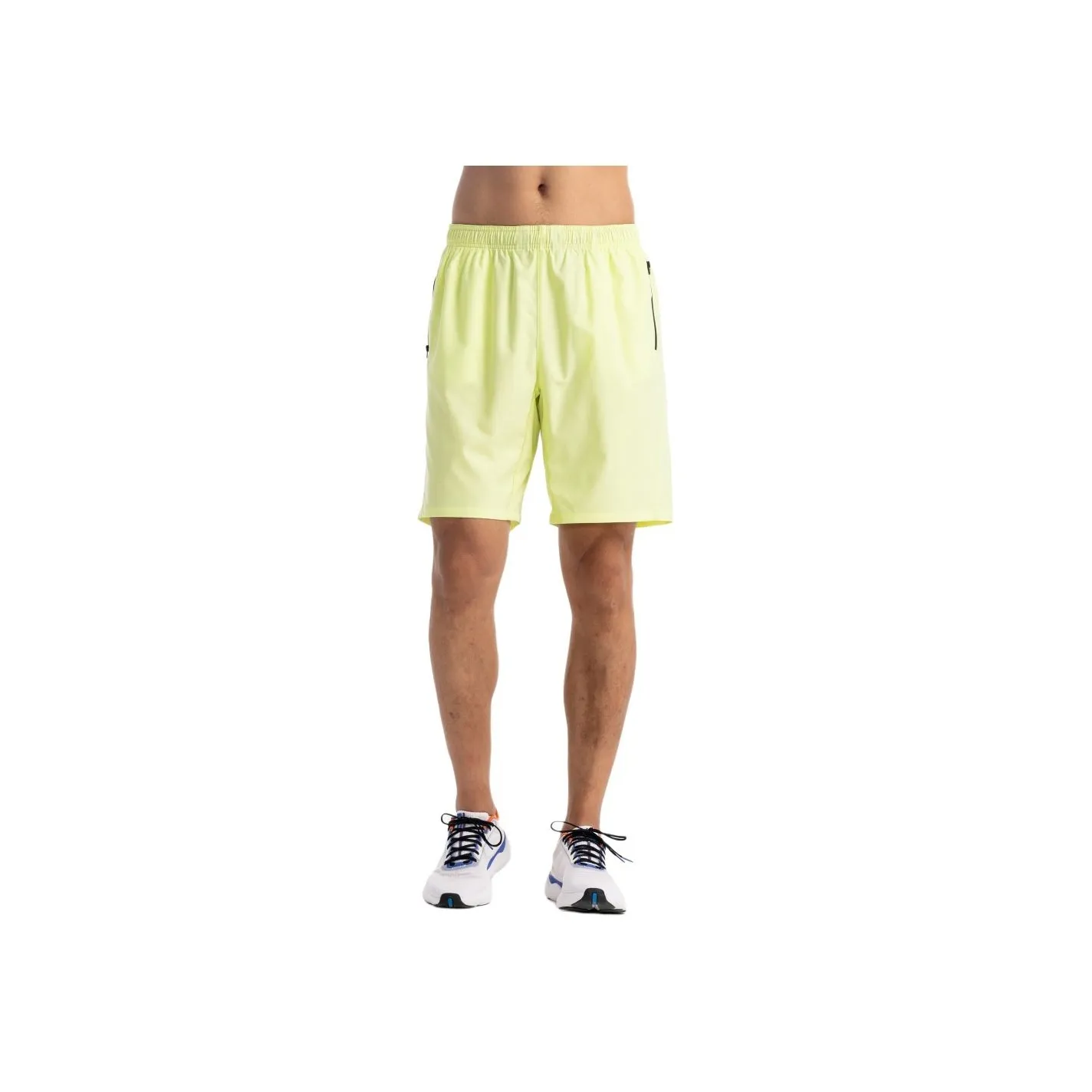 DECATHLON DOMYOS Sports Shorts Men's Light Lemon