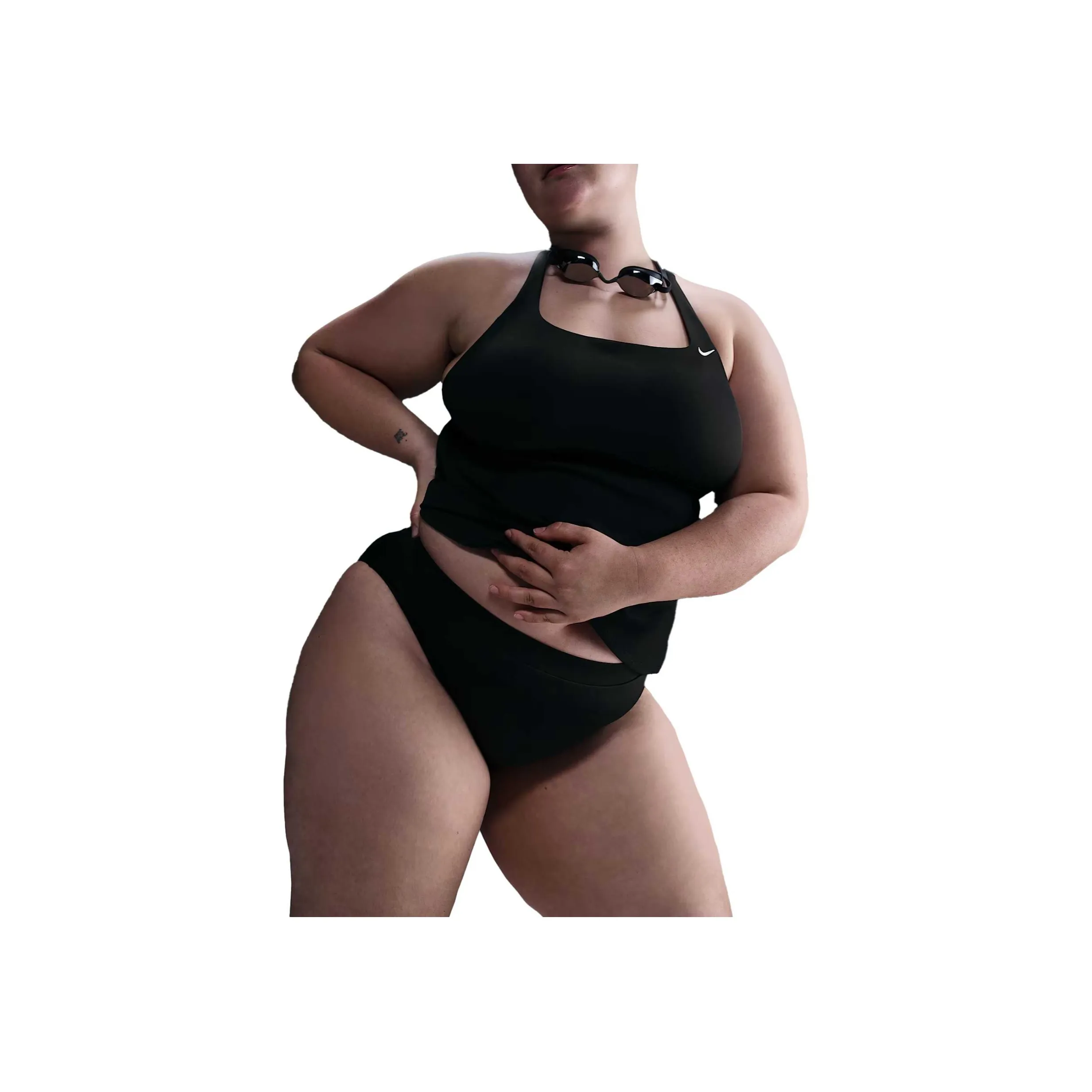 Nike Swim Essential Women's High Waisted Bottoms Extended Sizing