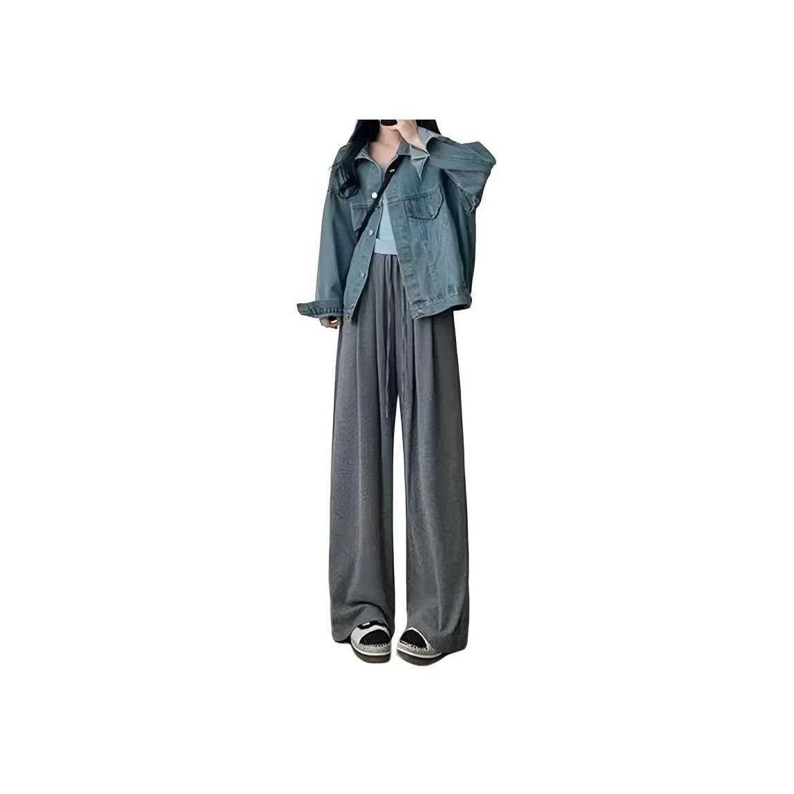 HELEH Женские Повседневные Брюки