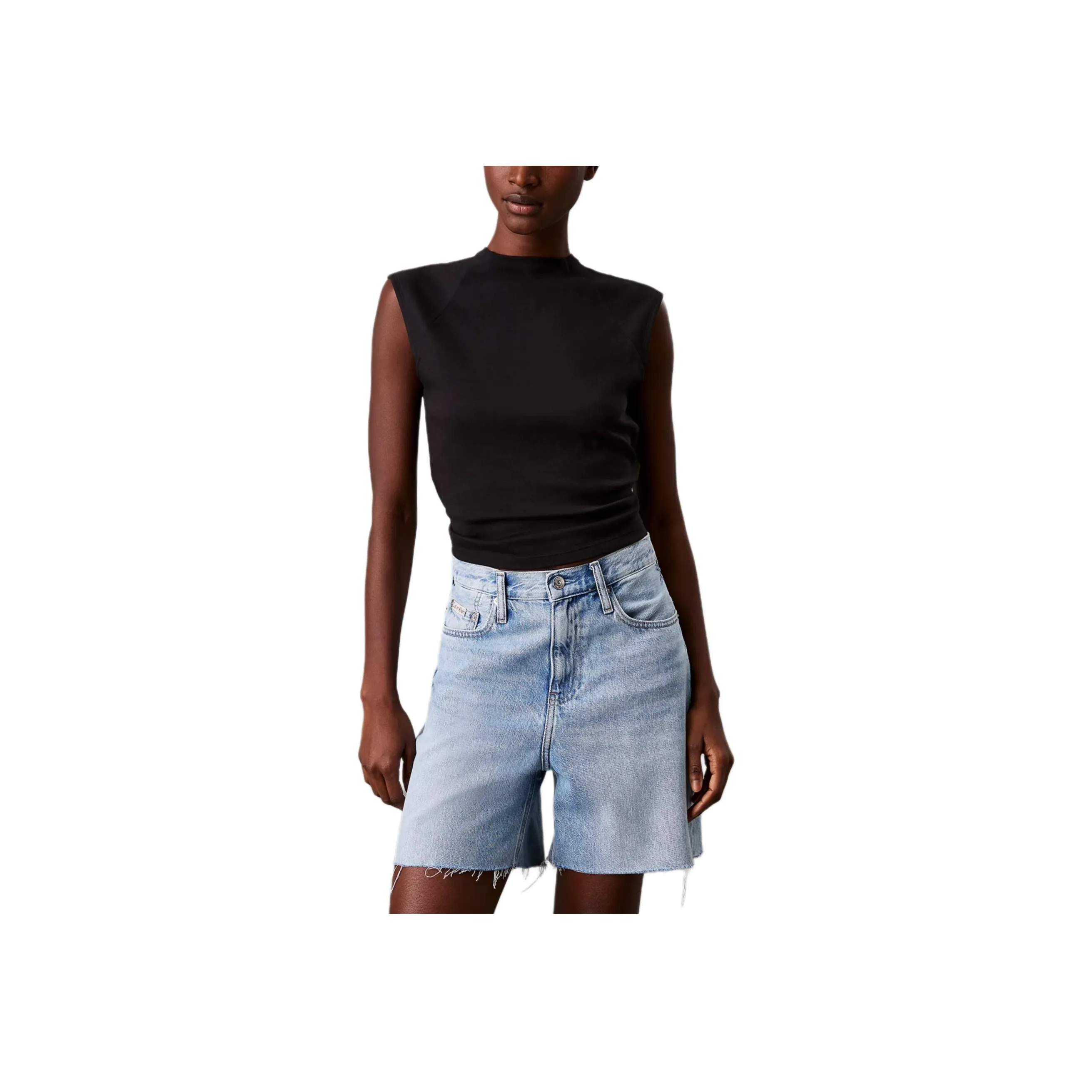 CALVIN KLEIN T Shirt Women's Black Europe Version