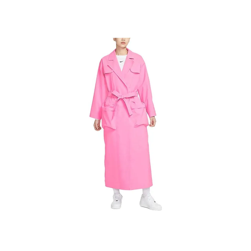 Nike Trench Coats Women's Pink