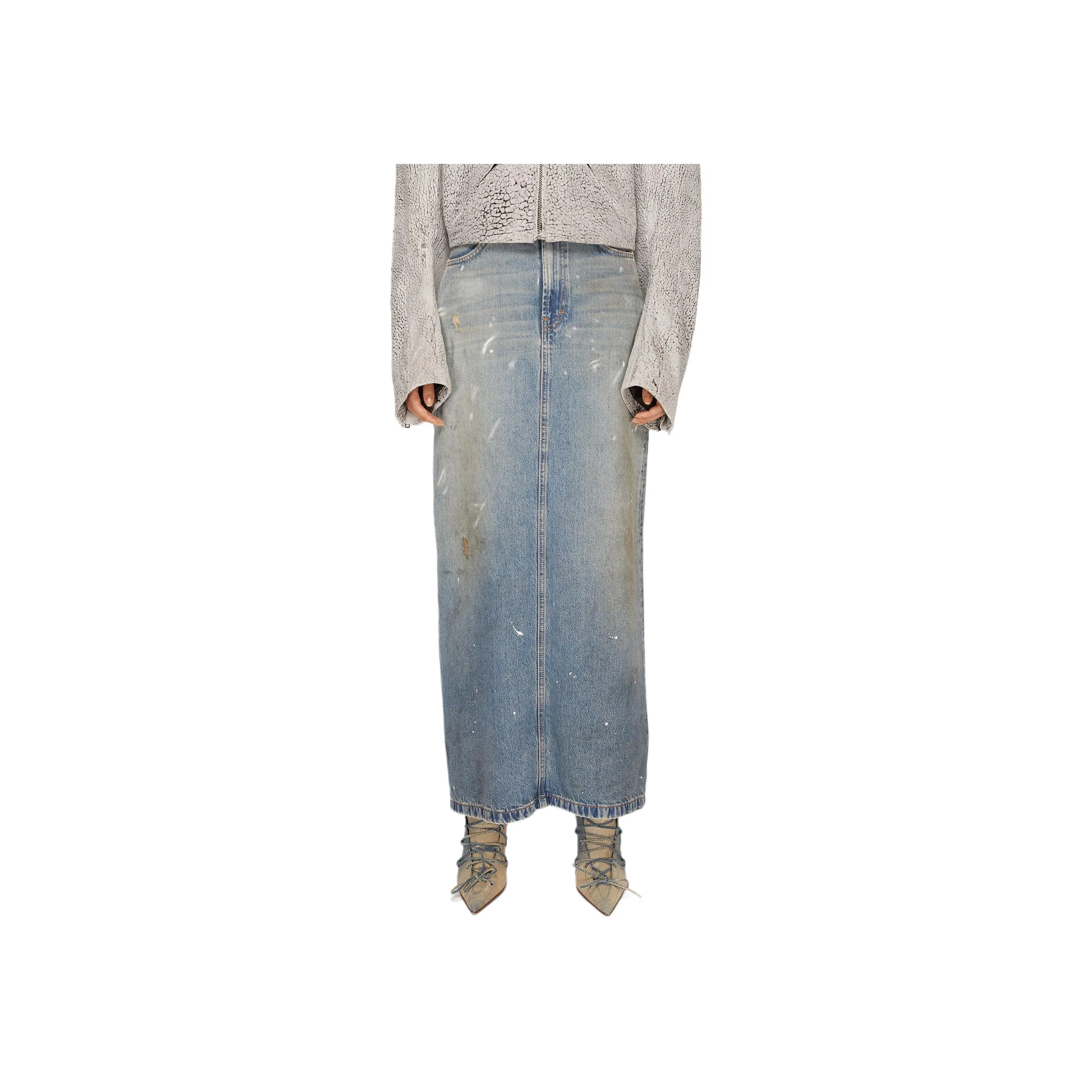 Acne Studios Denim Maxi Skirt