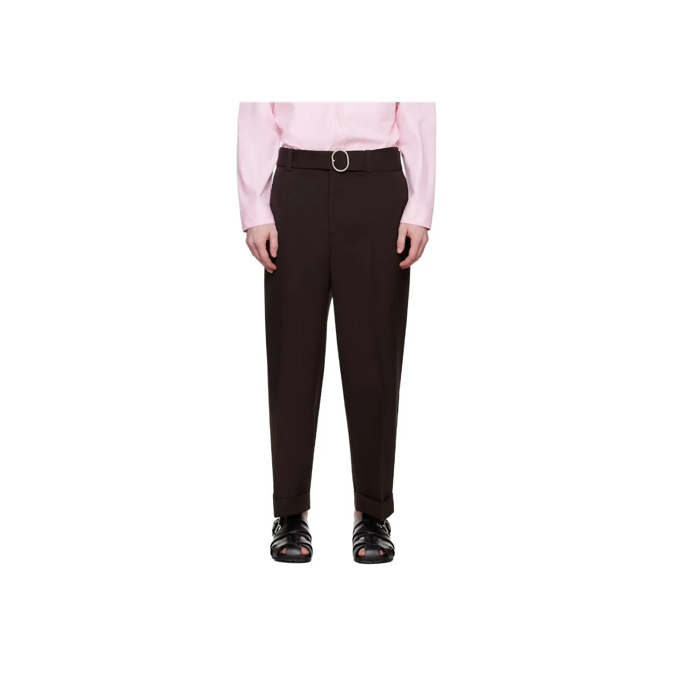 JIL SANDER Casual Pants Men's Brown
