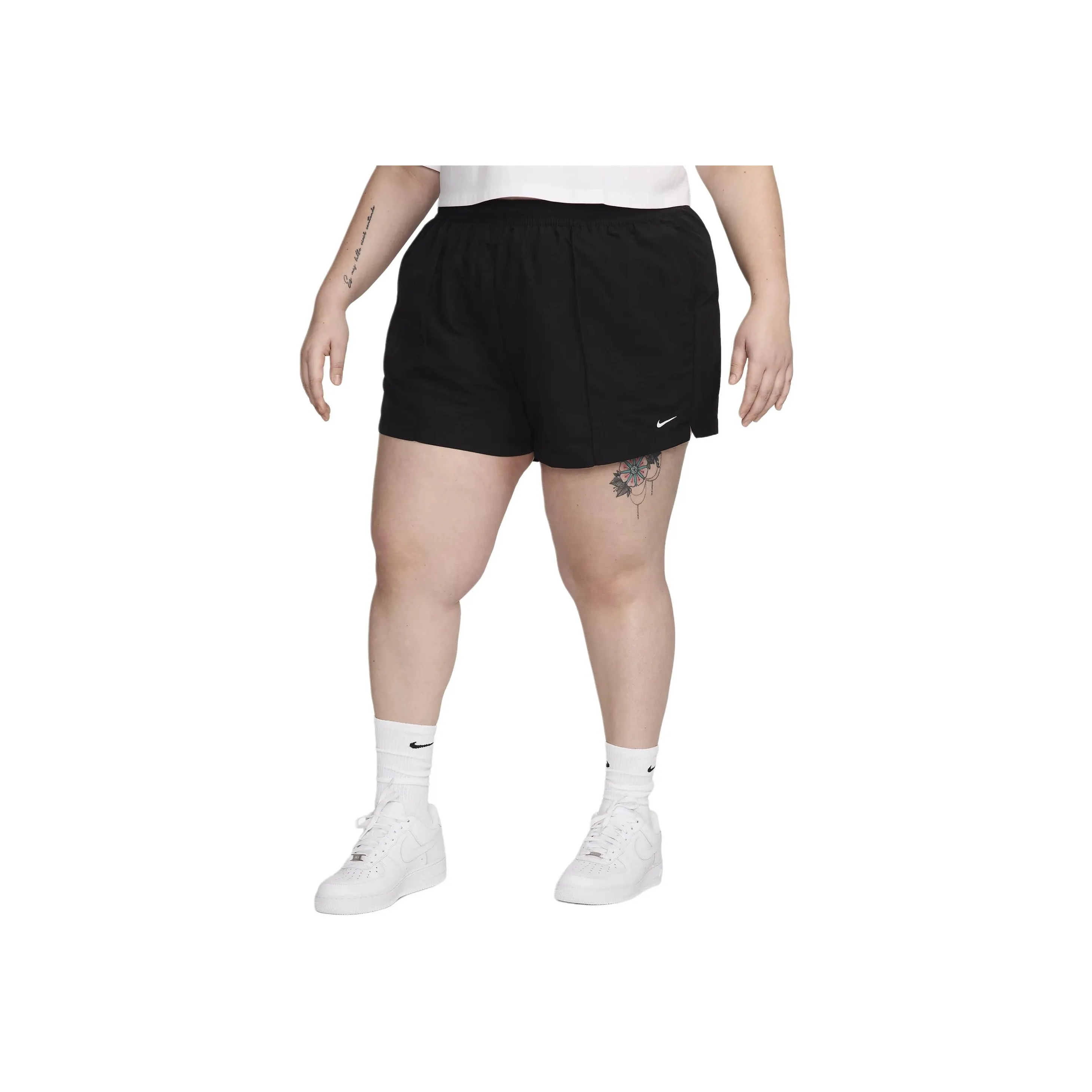 Nike Sportswear Everything Wovens Women's Mid-Rise 5' Shorts Plus Size