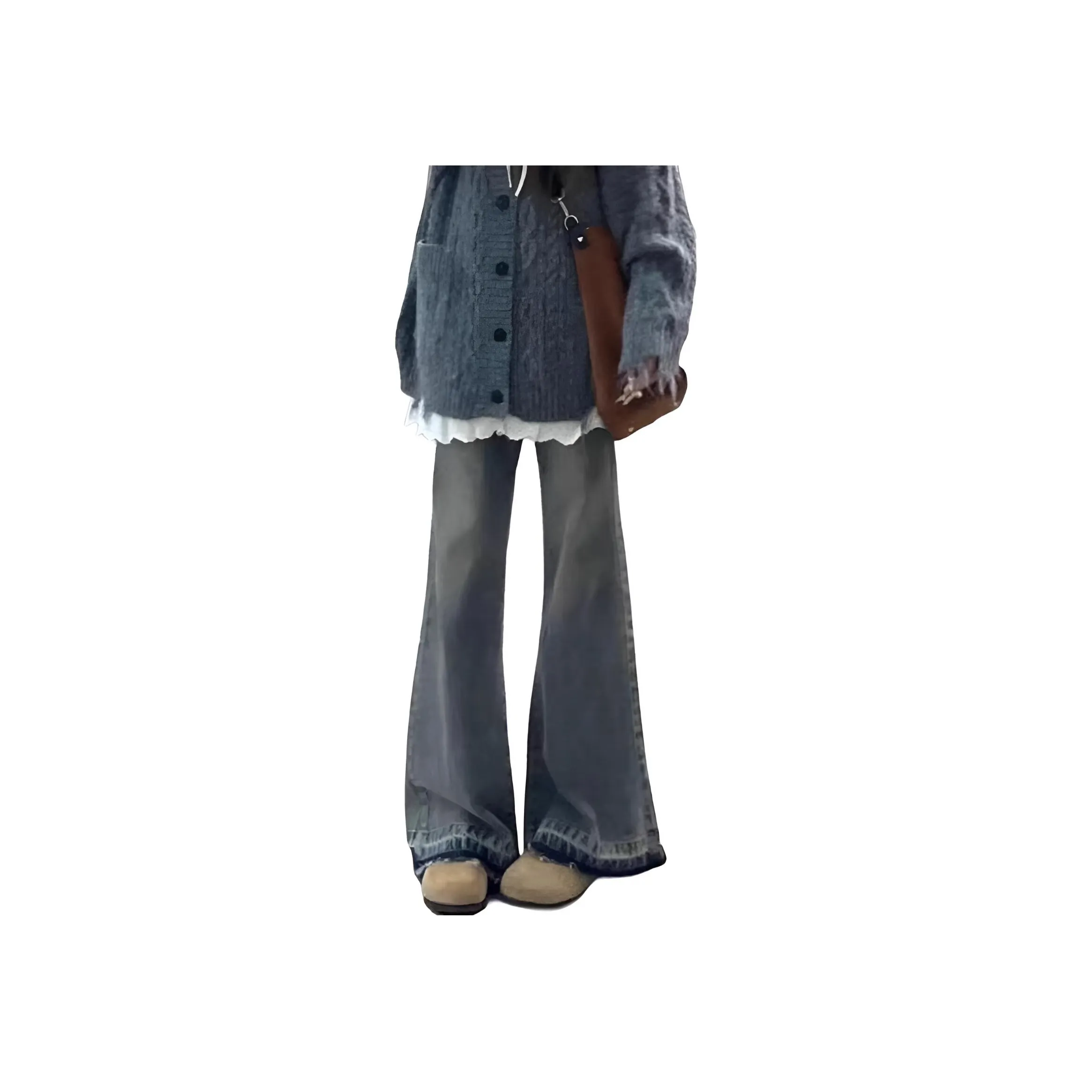 MUCCHIC Синий Женские Джинсы