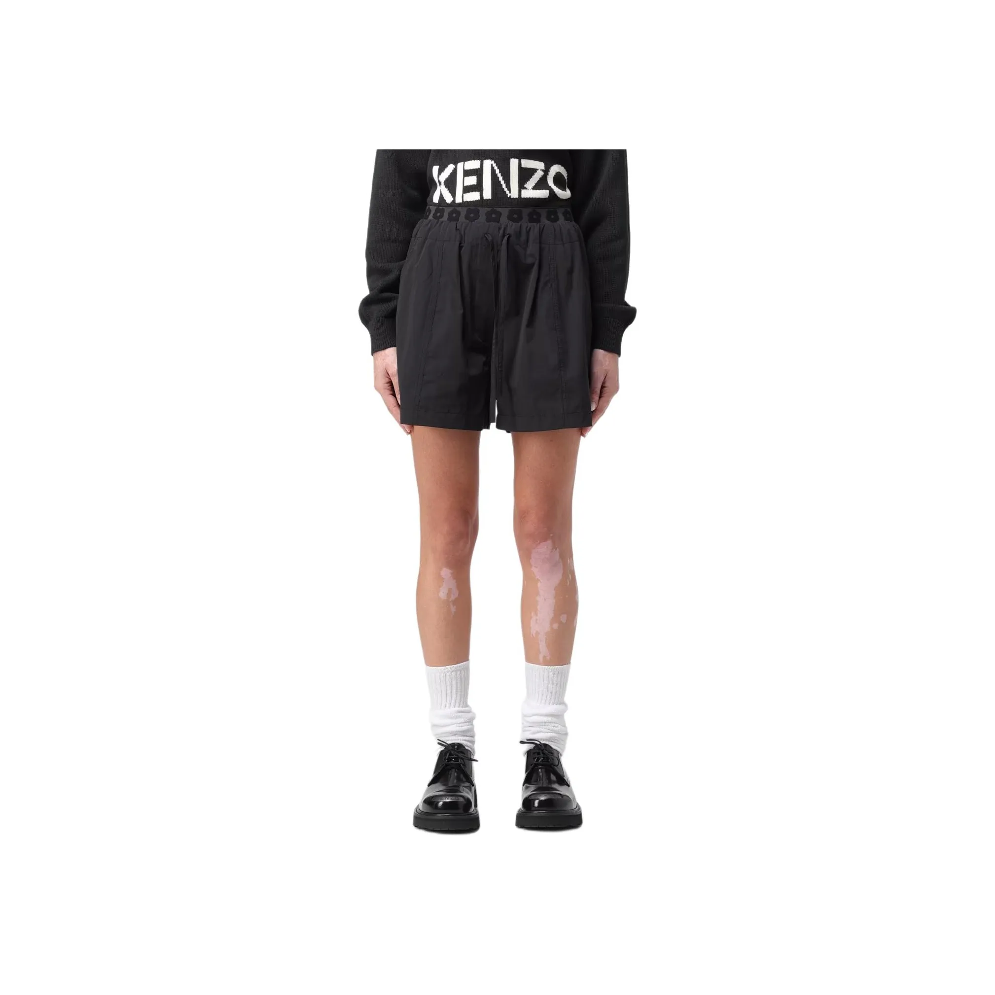 KENZO Повседневные шорты женские черные