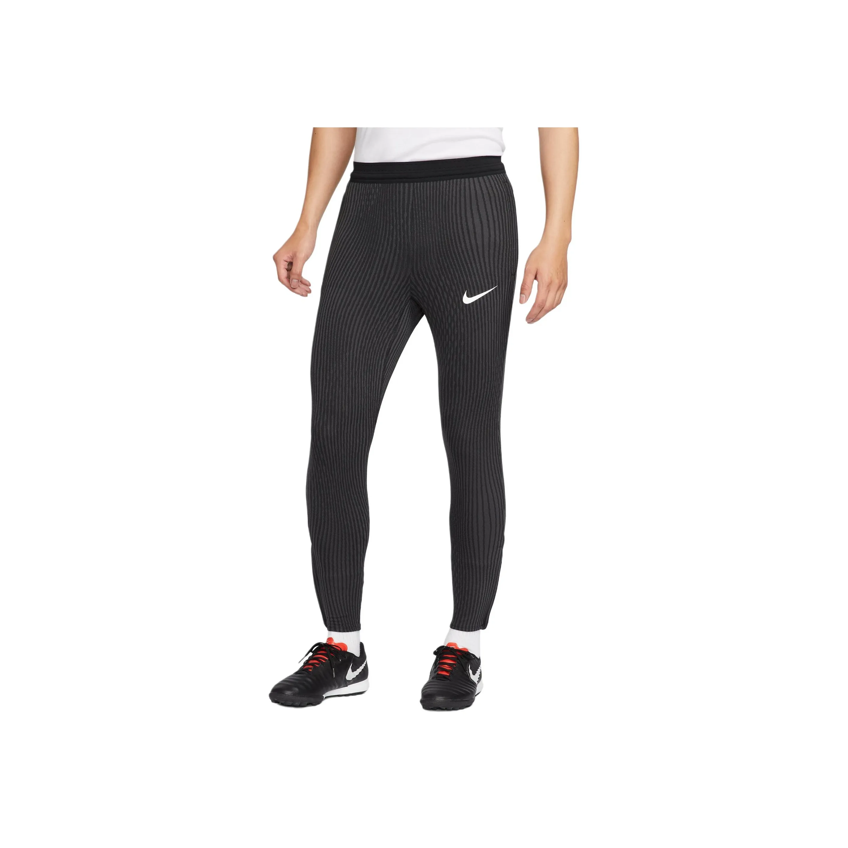 Nike Dri Fit ADV Вязаные Тренировочные Штаны Мужские Черный Углеродный Черный Белый