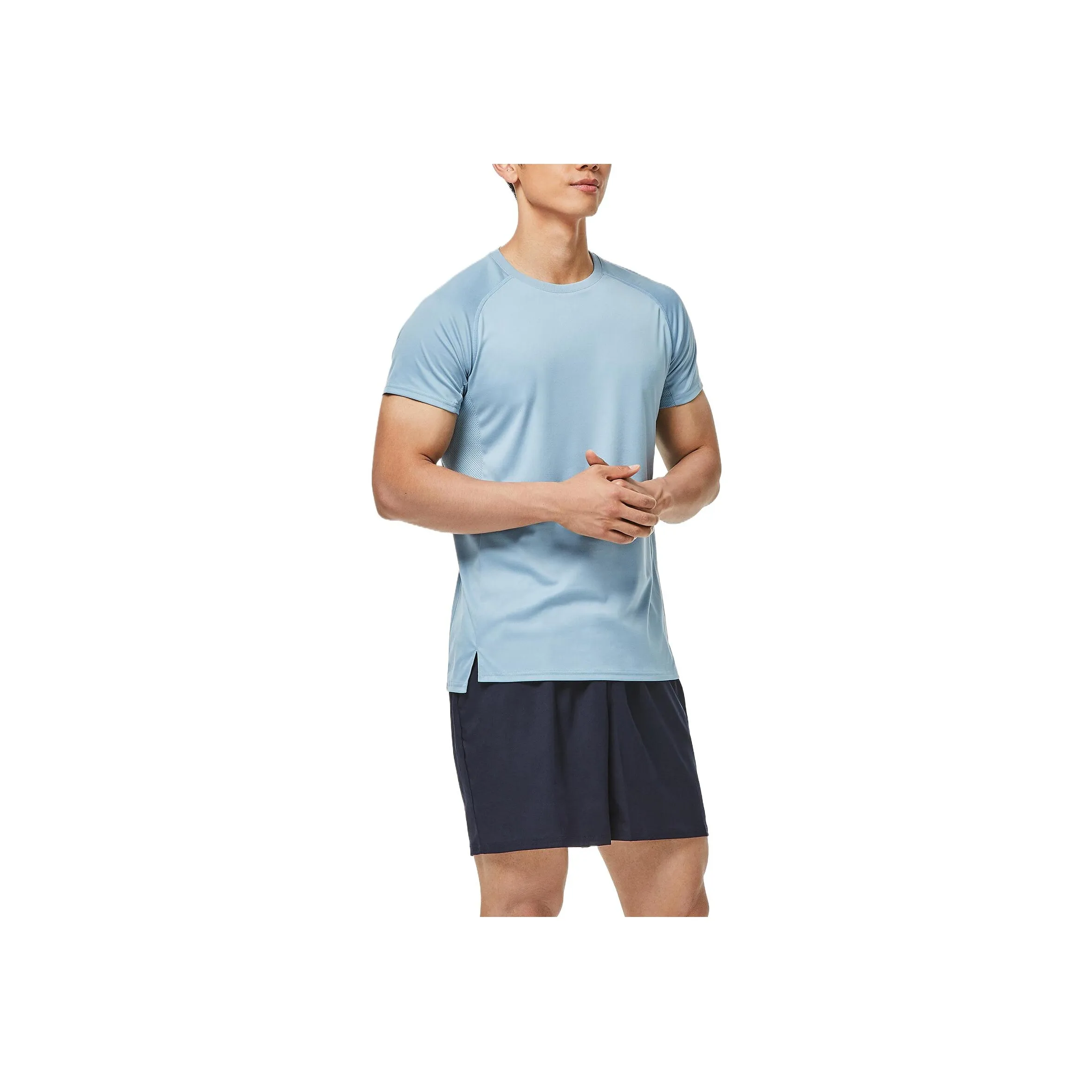 DECATHLON 100 Series Casual Shorts Men Marine Blue