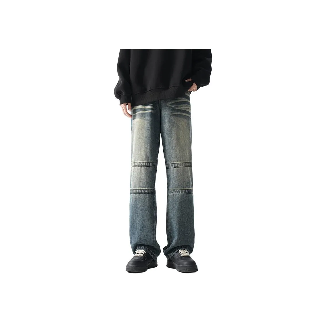 JASONWOOD Cowboy On The Run Jeans Unisex Vintage Blue
