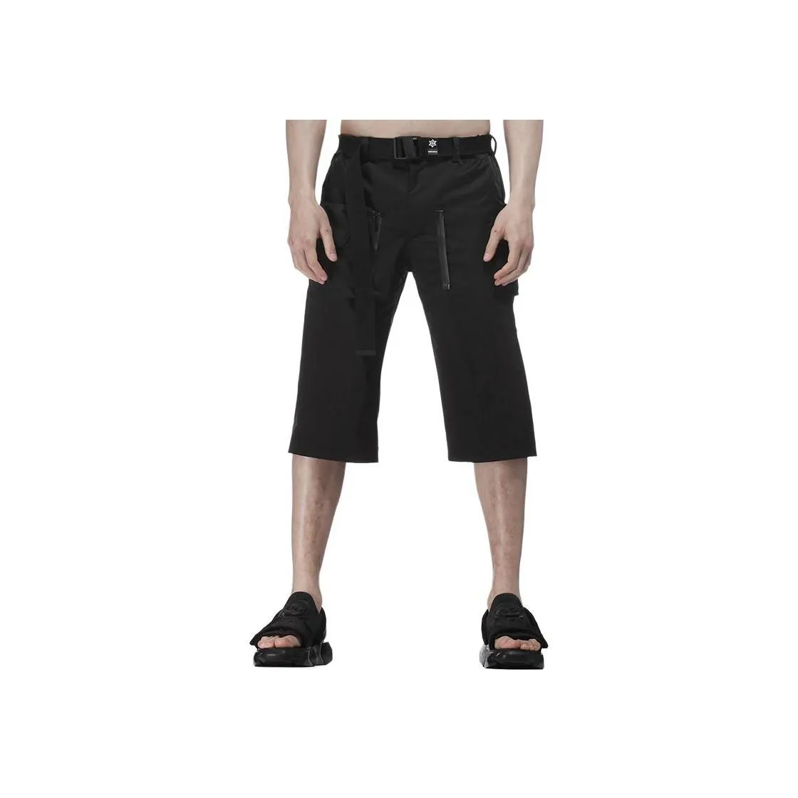 NORVINCY Outdoor Sports Elastic Trendy Badge Embossed Casual Shorts Unisex NORVINCY Активный отдых Эластичный Модный Значок Тисненый Повседневные шорты Унисекс