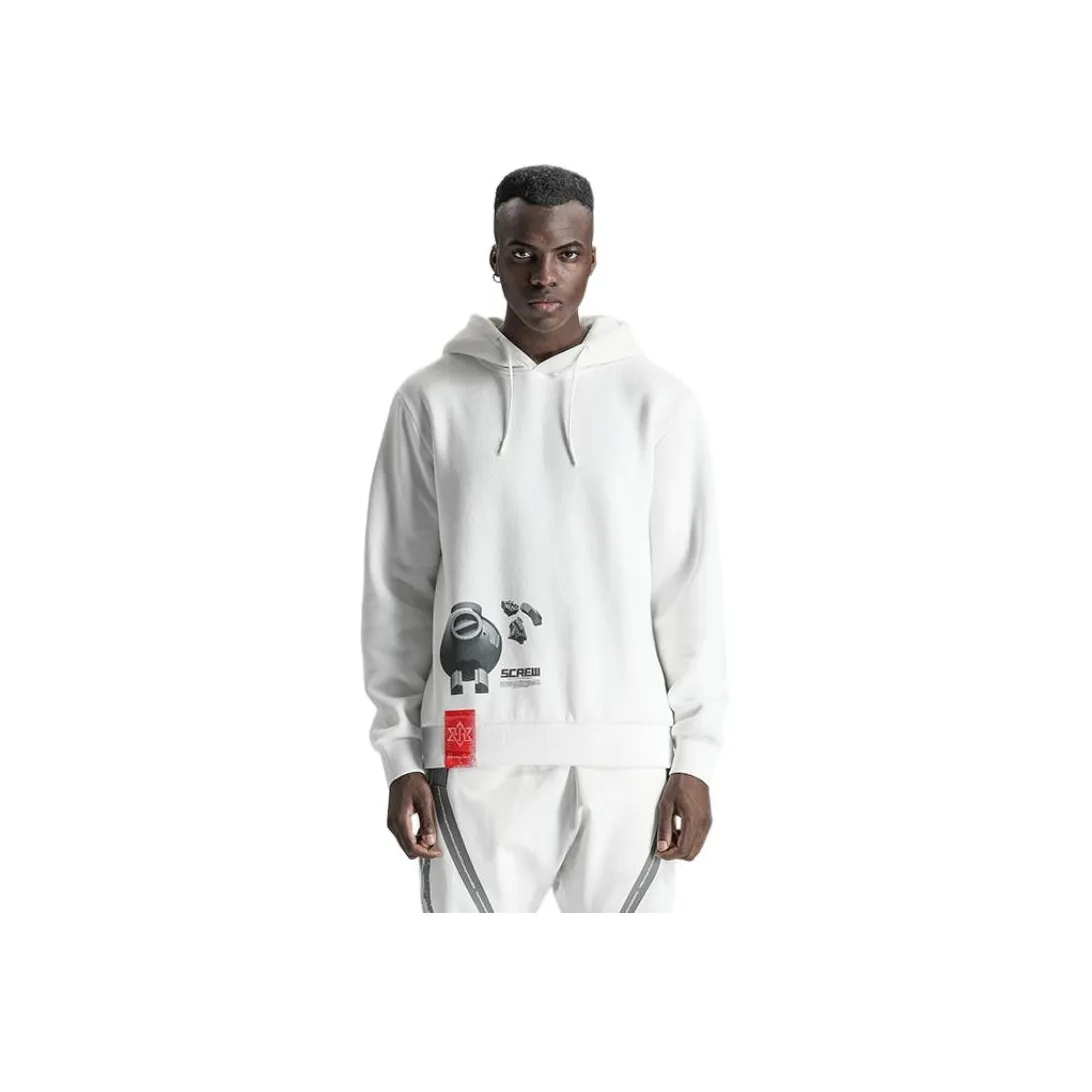 NORVINCY 3D 3D Effect Trendy Play Print Hooded Loose Fit Fleece Lined Hoodies & Sweatshirts Unisex