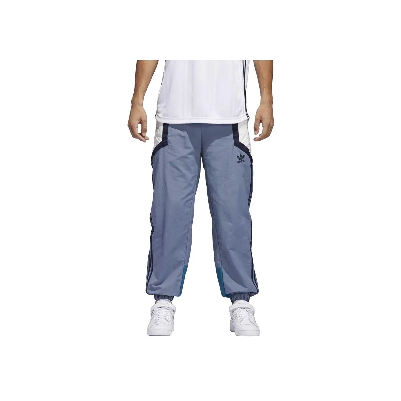 Adidas Originals NOVA WIND Knitted Sports Pants Men's Blue