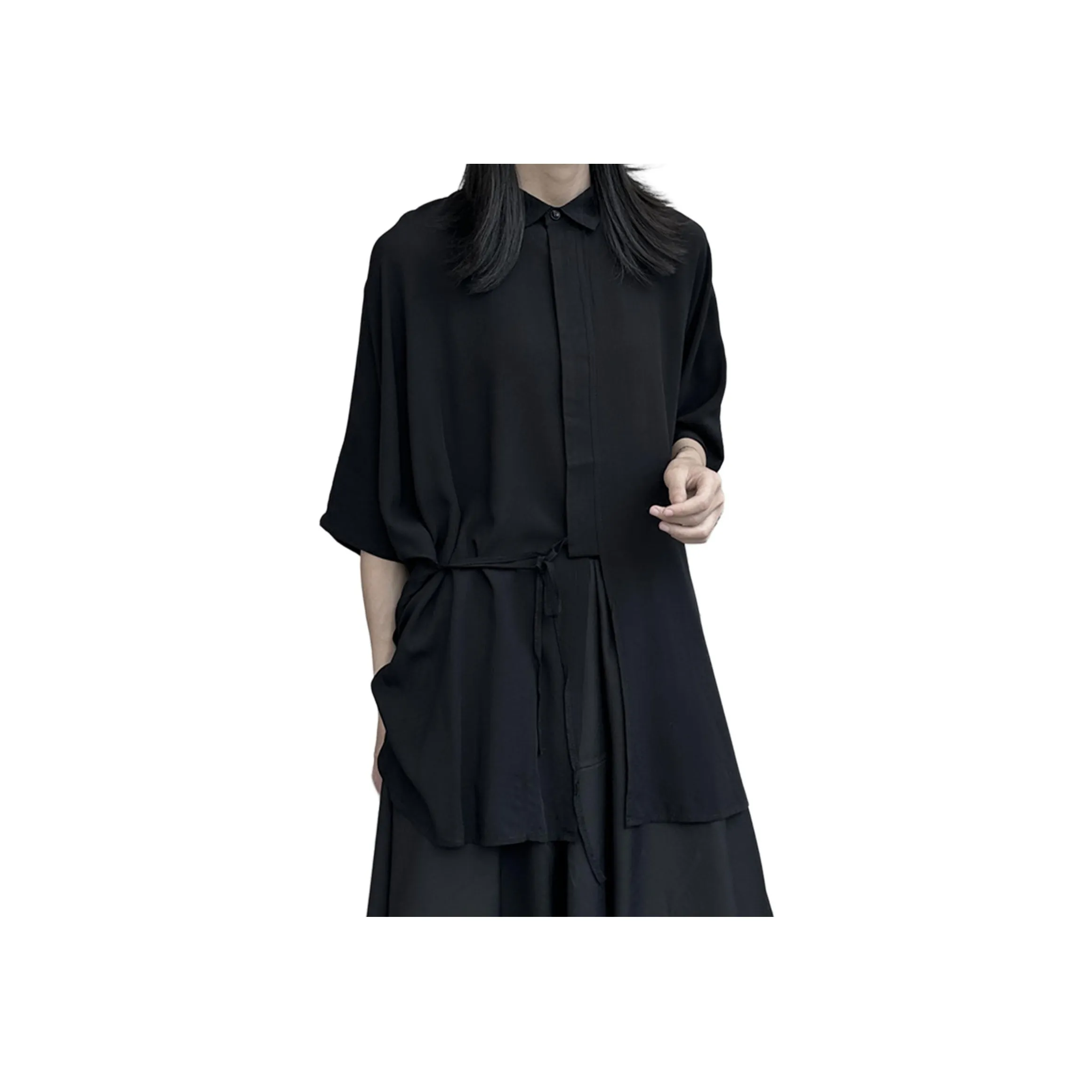 Pirkadat Черная унисекс рубашка