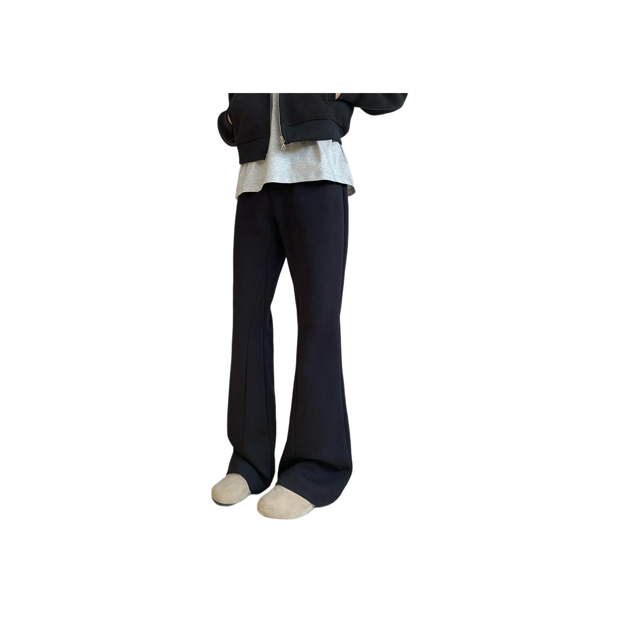CORNILOT Casual Pants Unisex Black