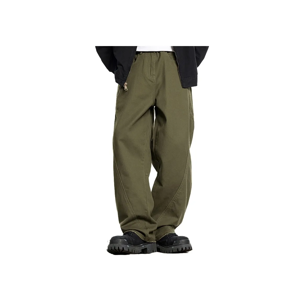 GTRG Jeans Unisex Green