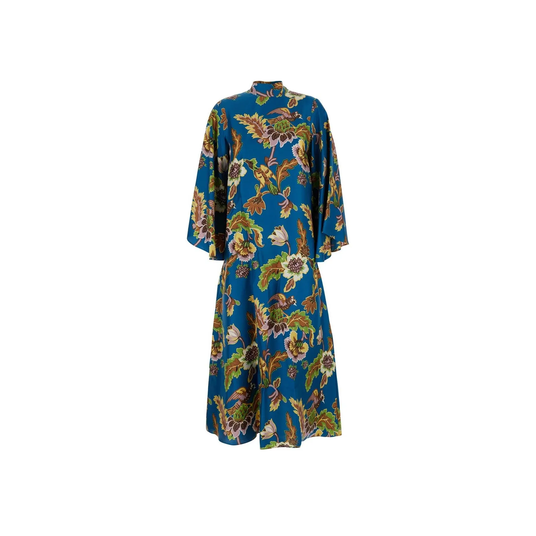 La Doublej Floral Print Midi Dress