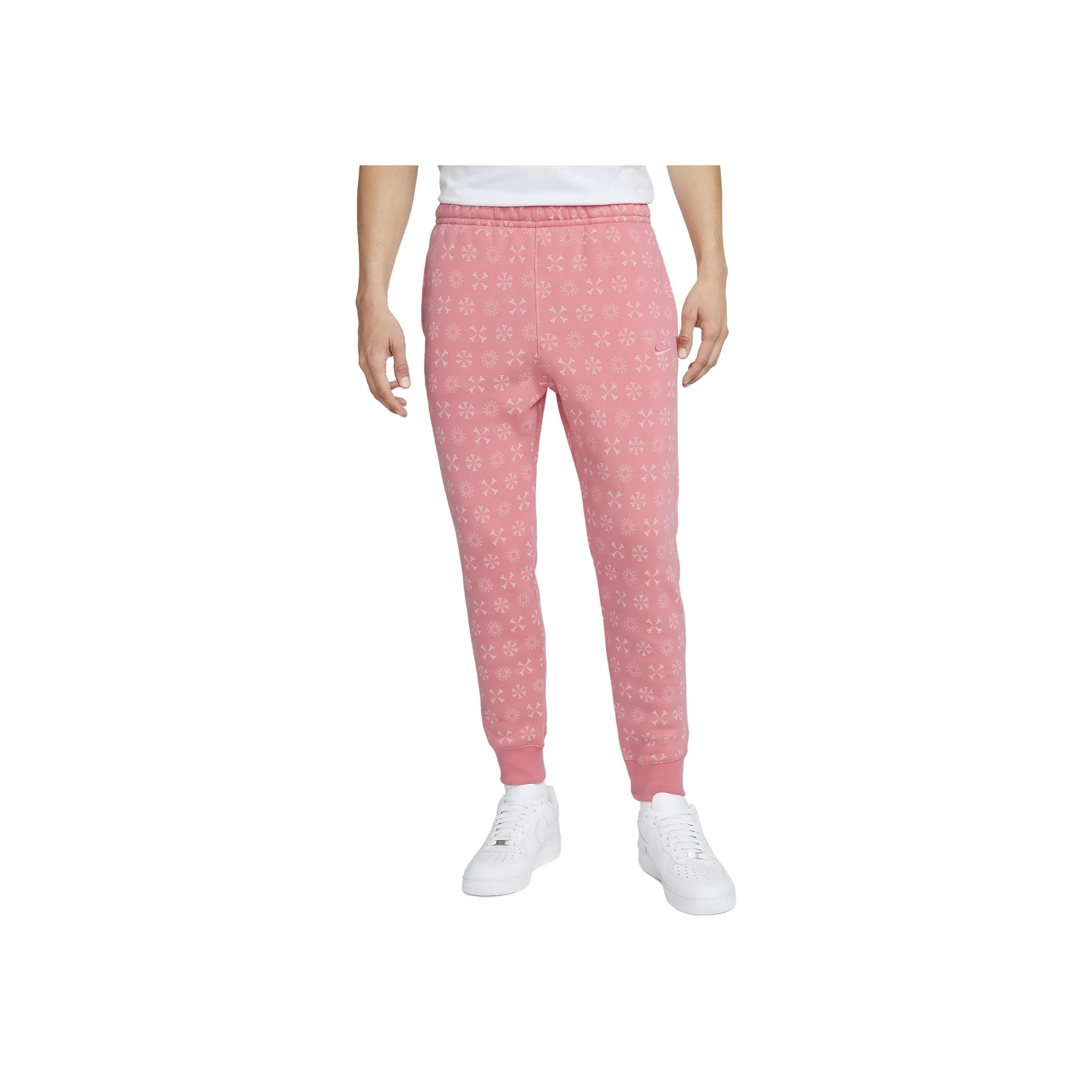 Nike Knitted Sweatpants Men's Pink